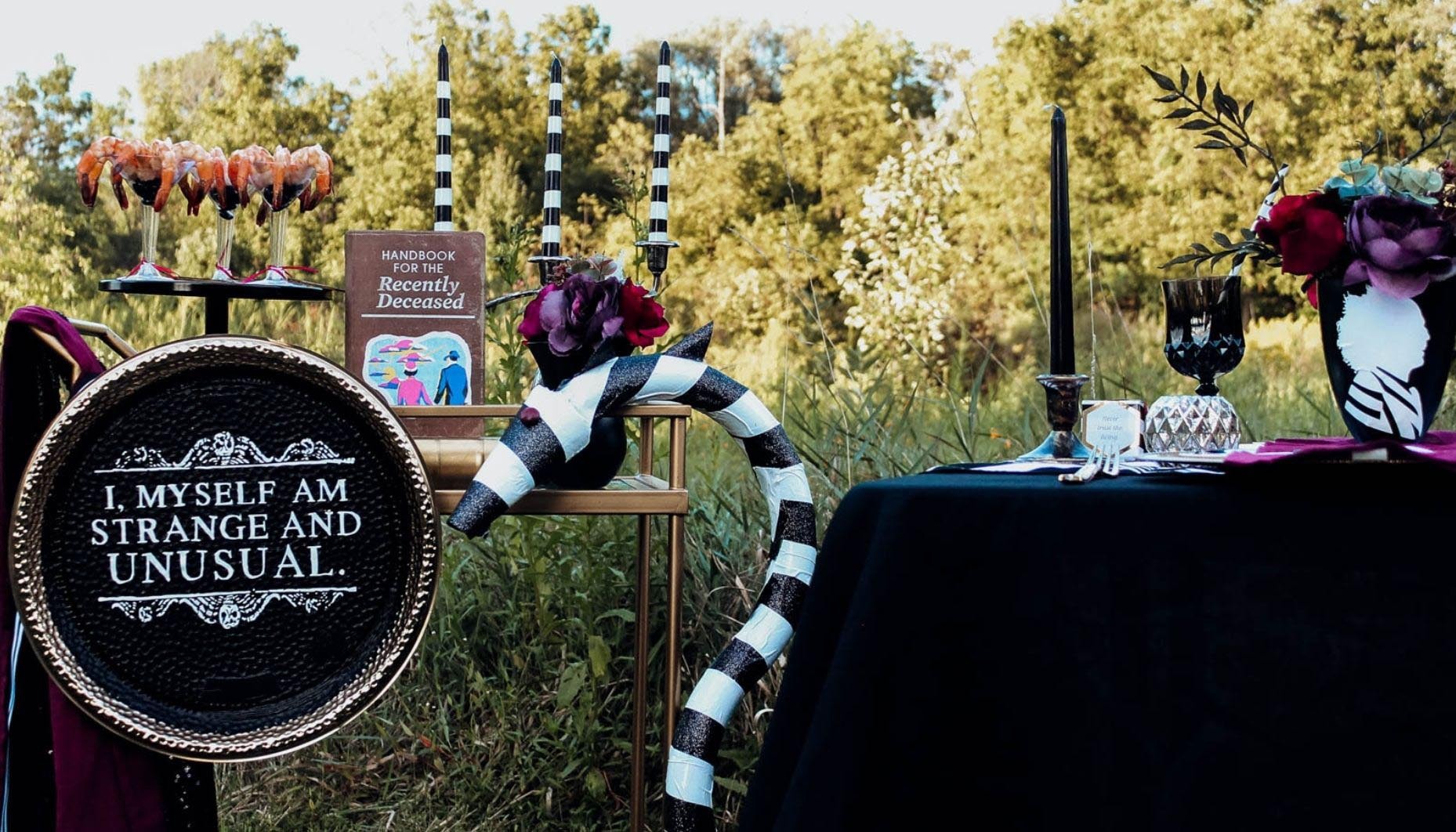 Beetlejuice Inspired Dinner Party