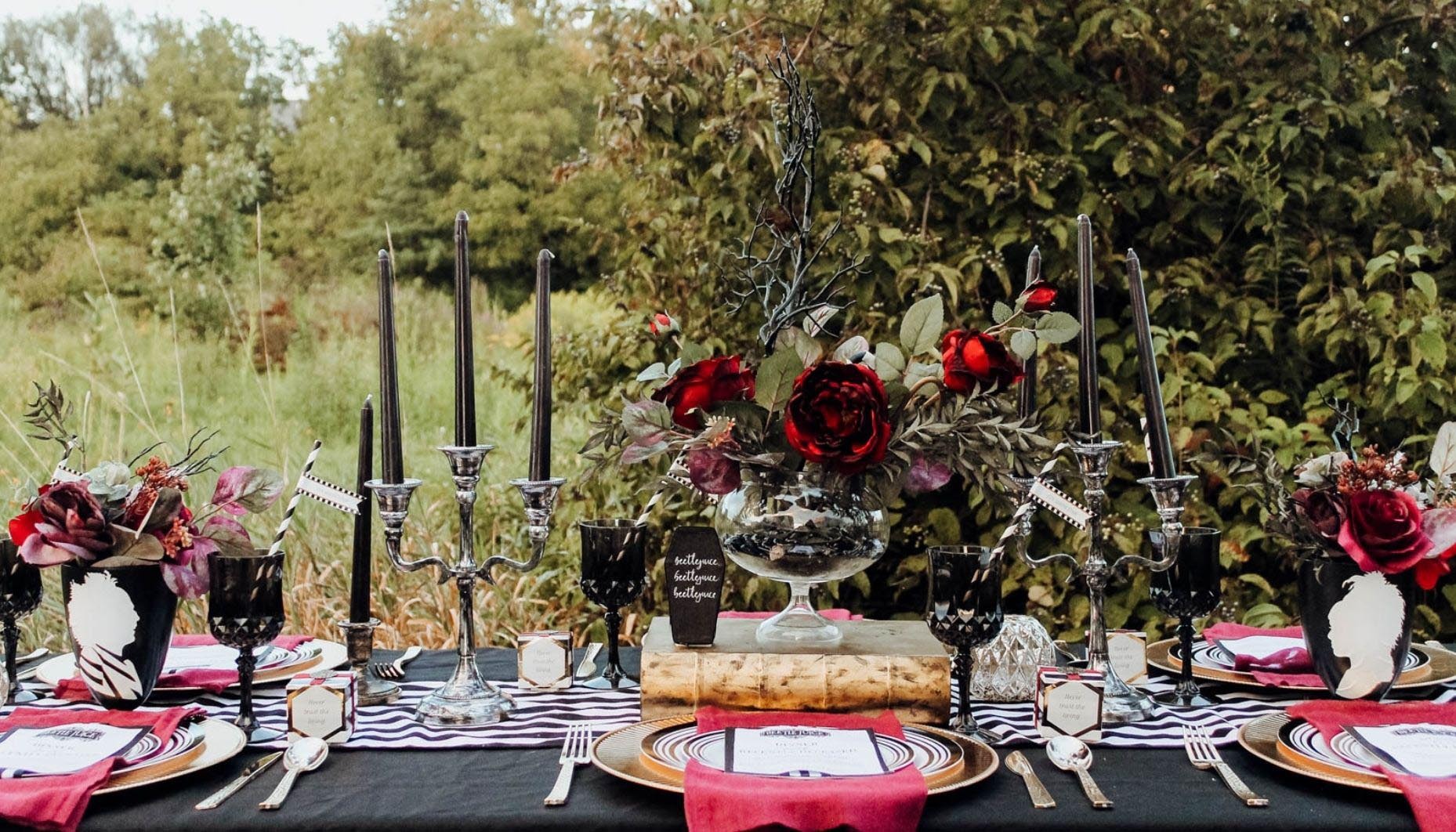 Beetlejuice Inspired Dinner Party