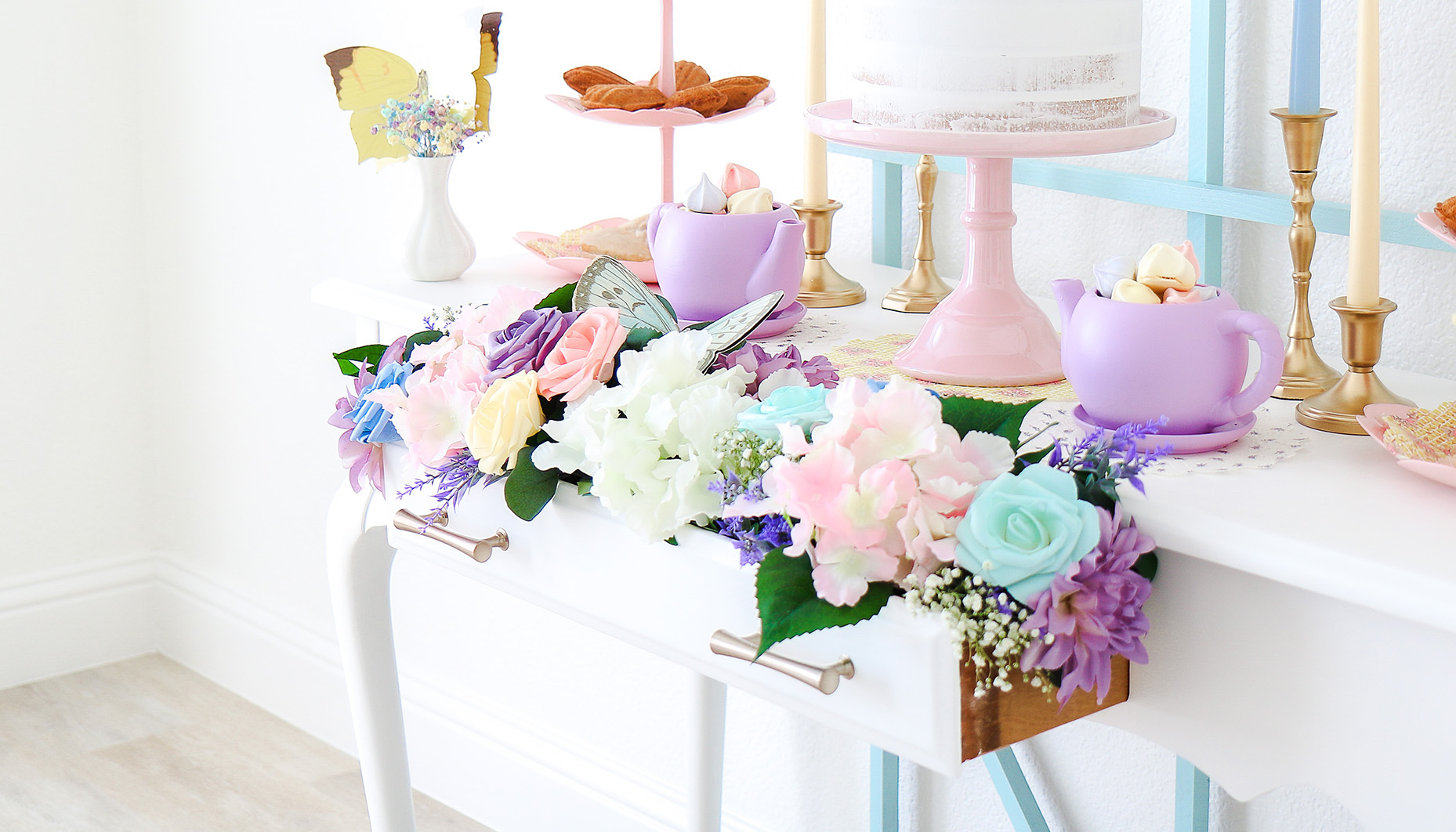 bridgerton inspired bridal shower