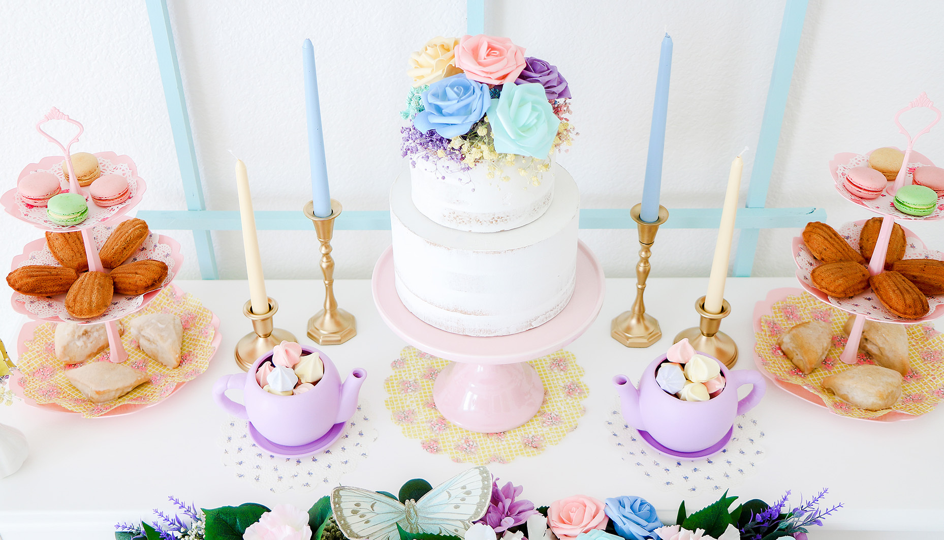 bridgerton inspired bridal shower