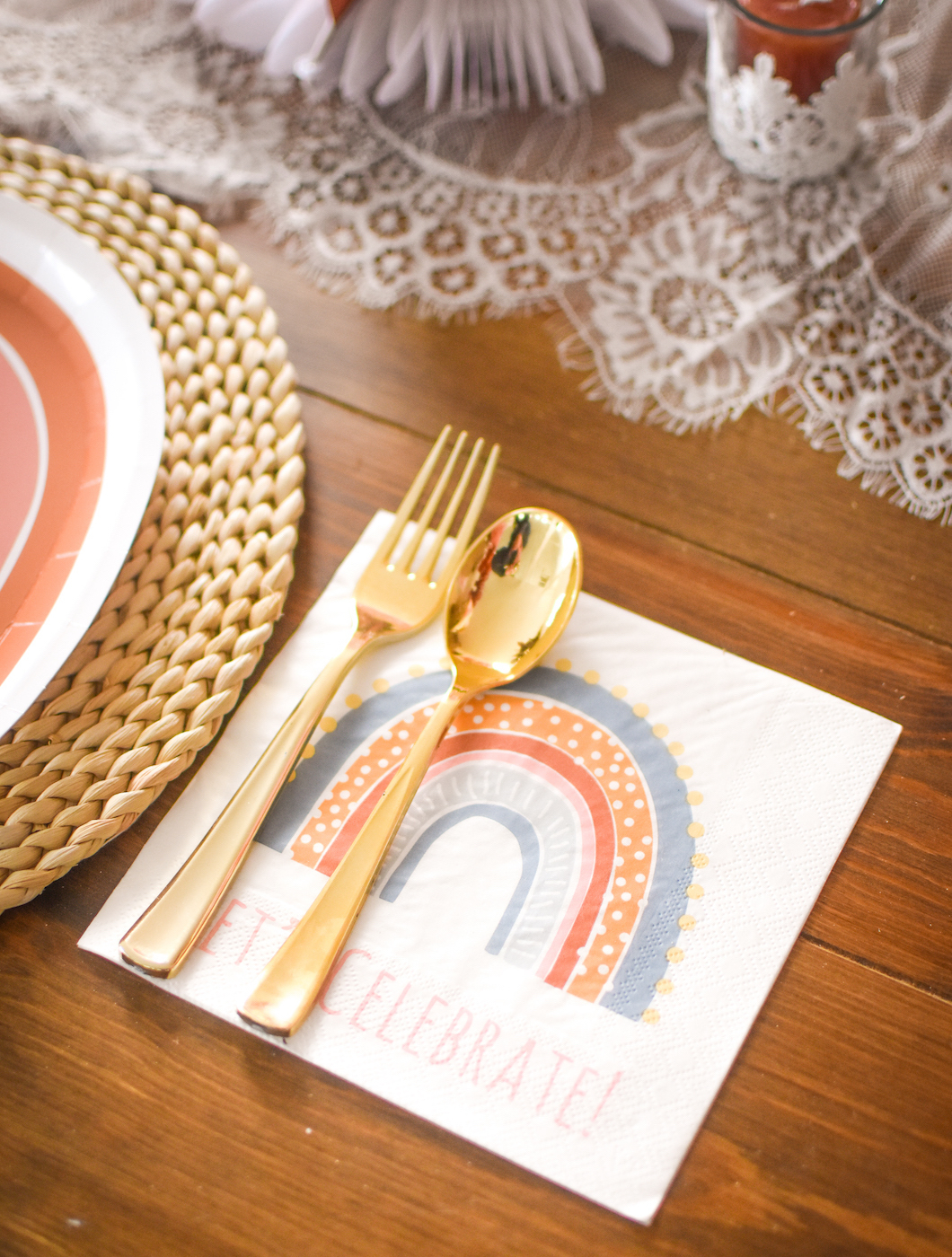 boho rainbow baby shower party ideas oriental trading company