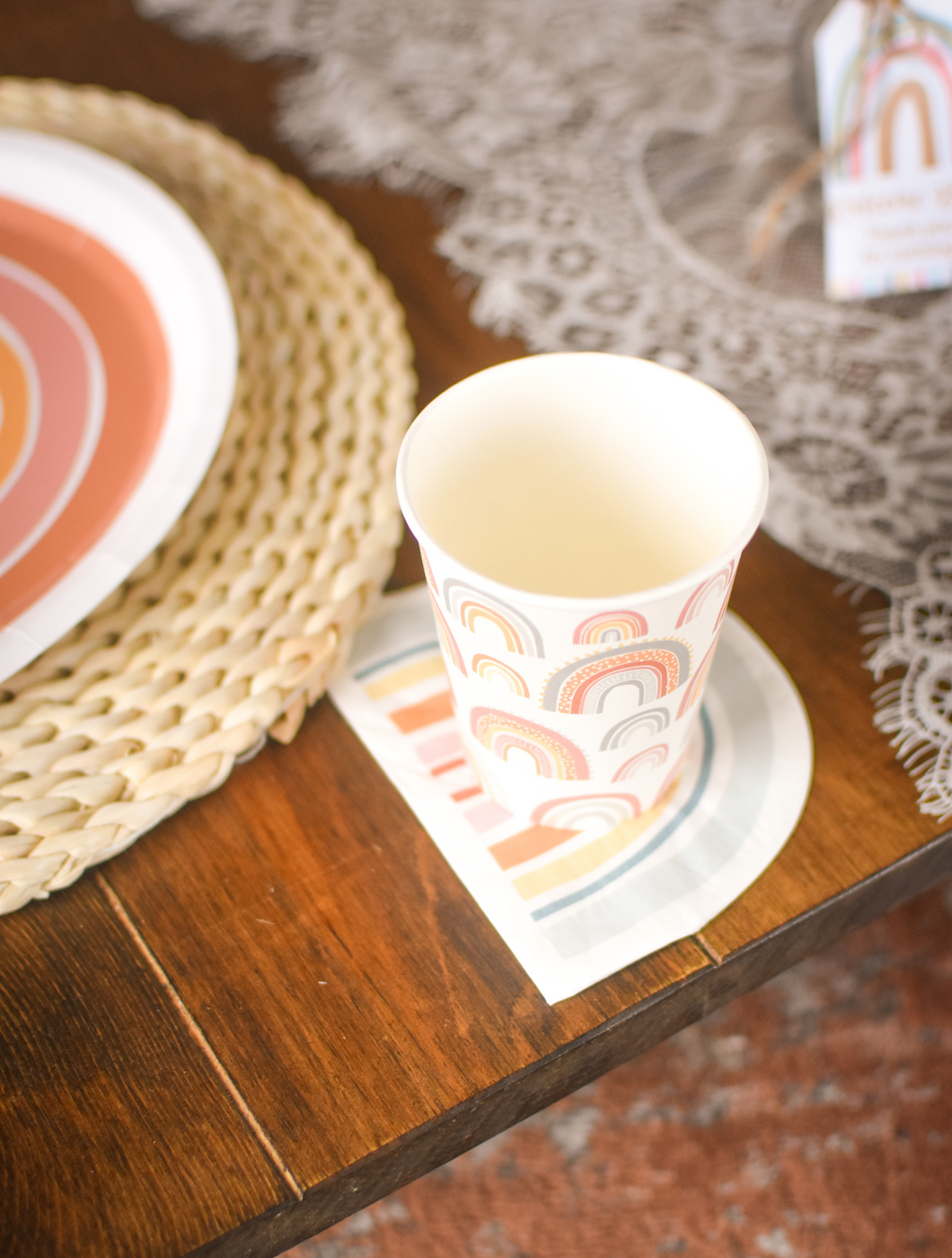 boho rainbow baby shower party ideas oriental trading company