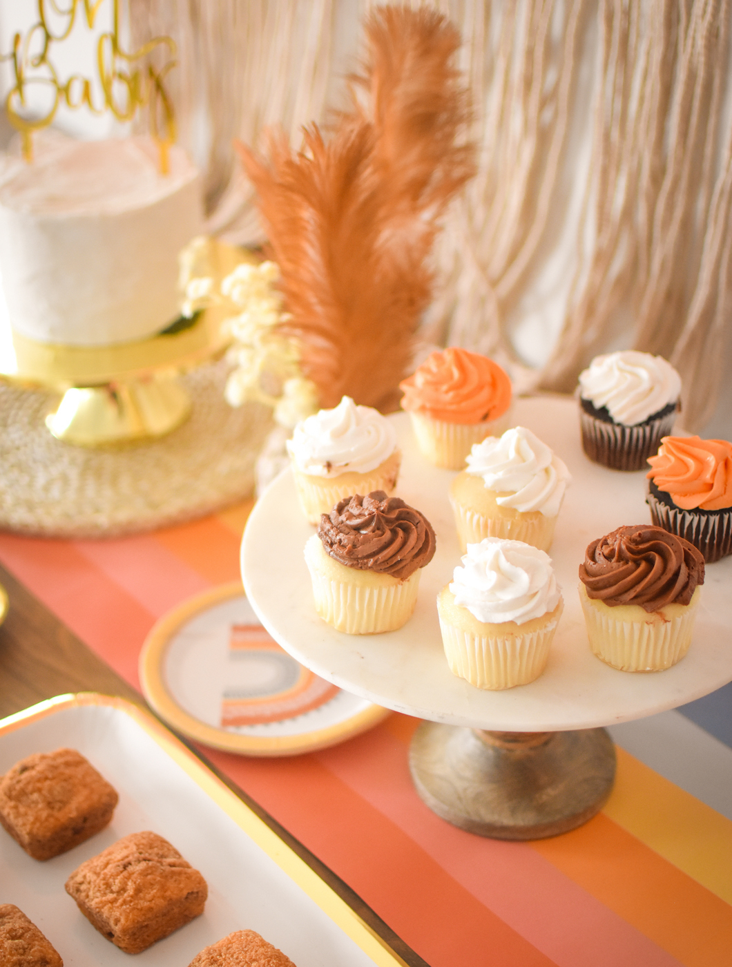boho rainbow baby shower party ideas oriental trading company
