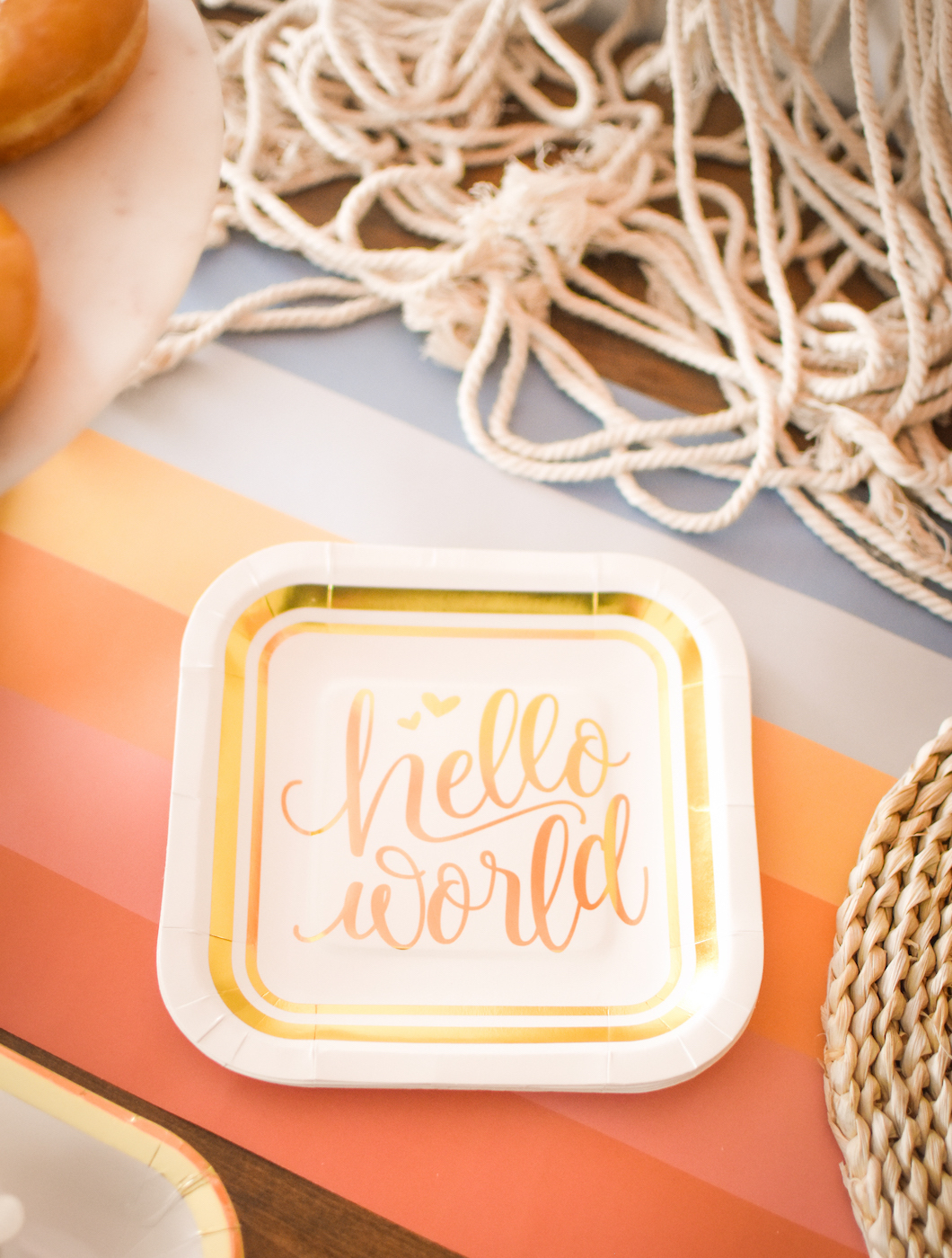 boho rainbow baby shower party ideas oriental trading company