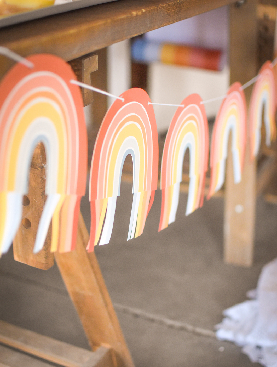 boho rainbow baby shower party ideas oriental trading company