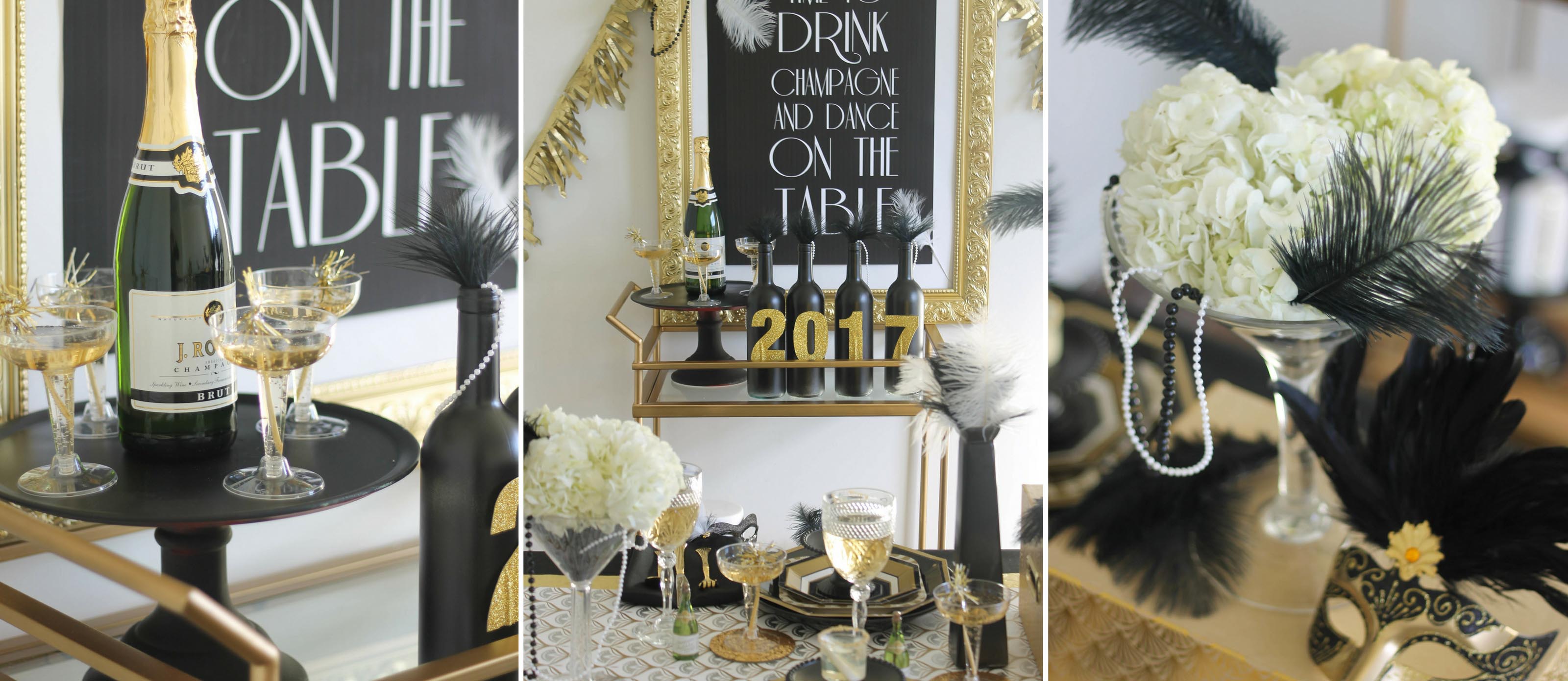 How to Decorate for a Roaring 20's New Year's Eve Party