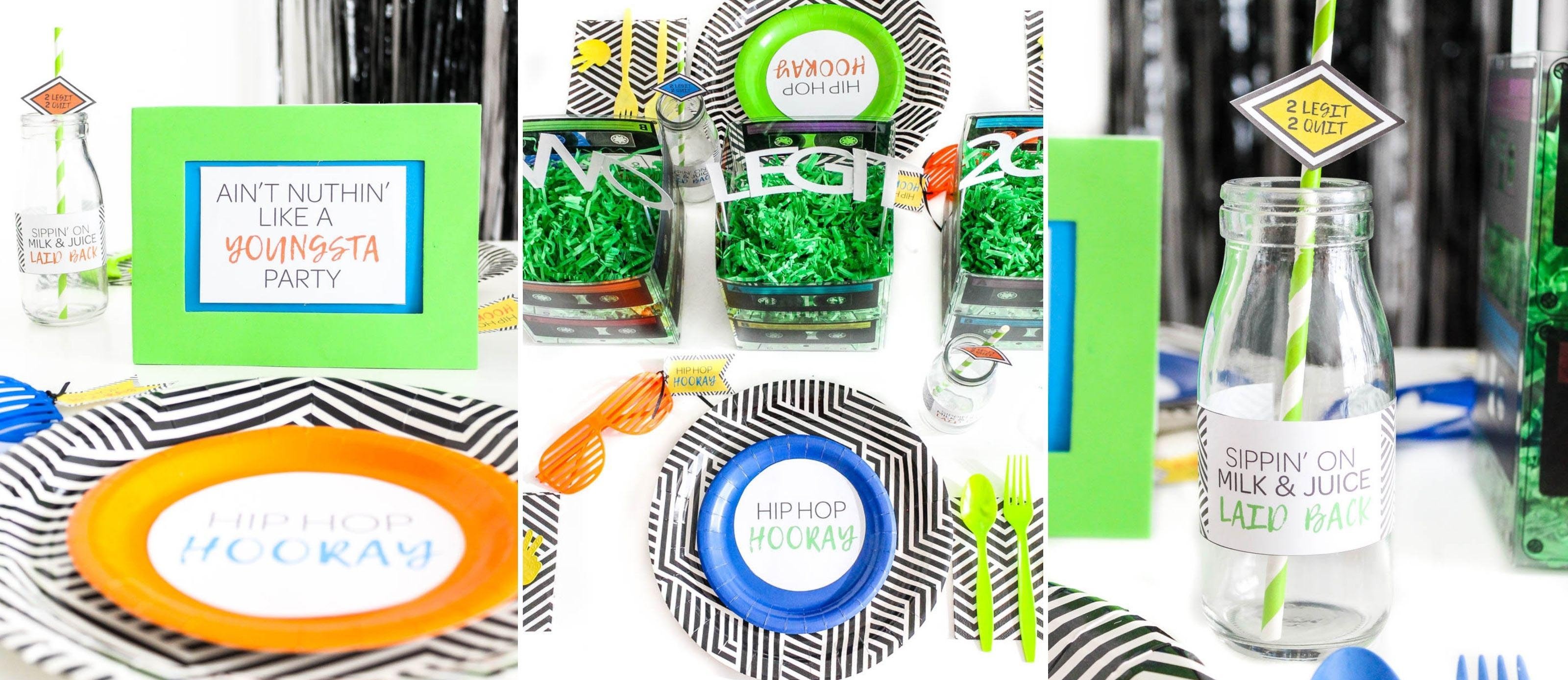 2 Legit to Quit Birthday Party Printables Fun365