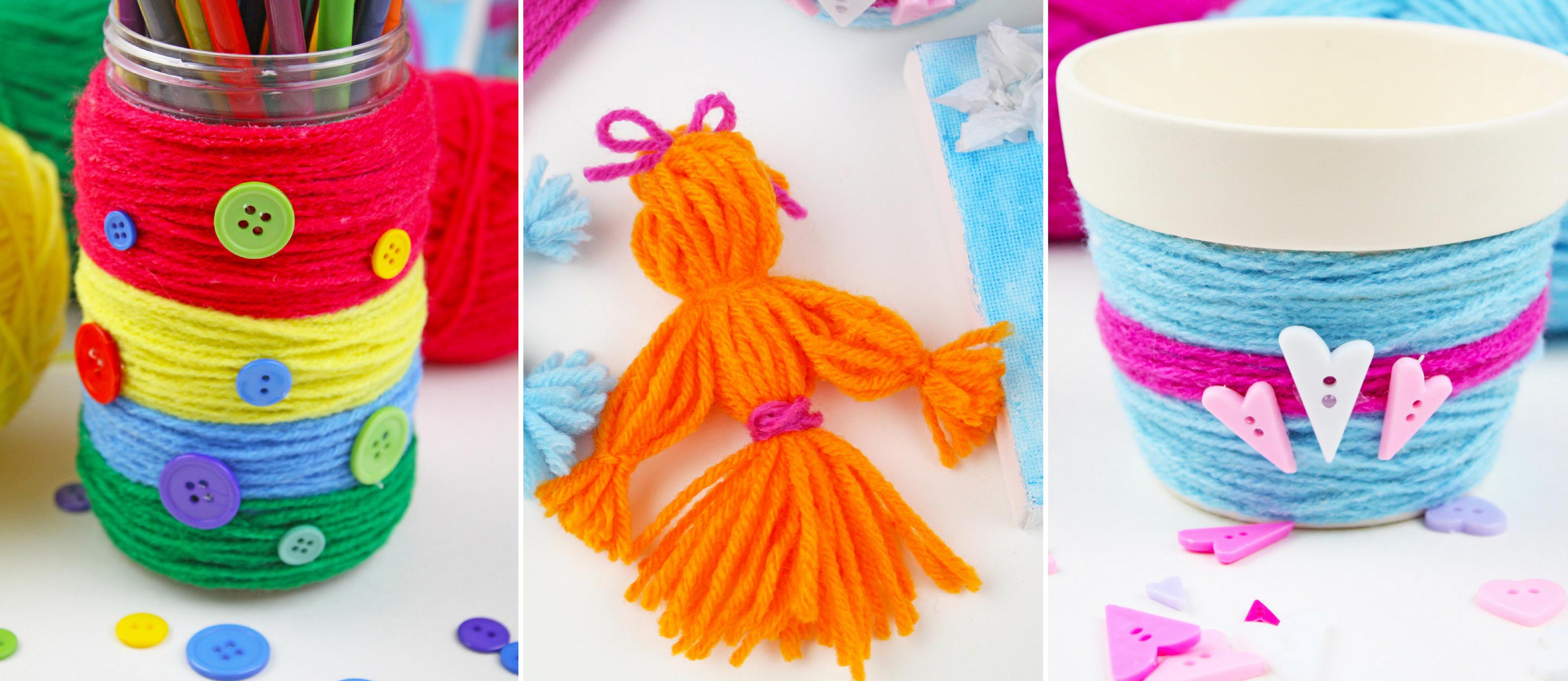 5 Yarn Craft for Kids