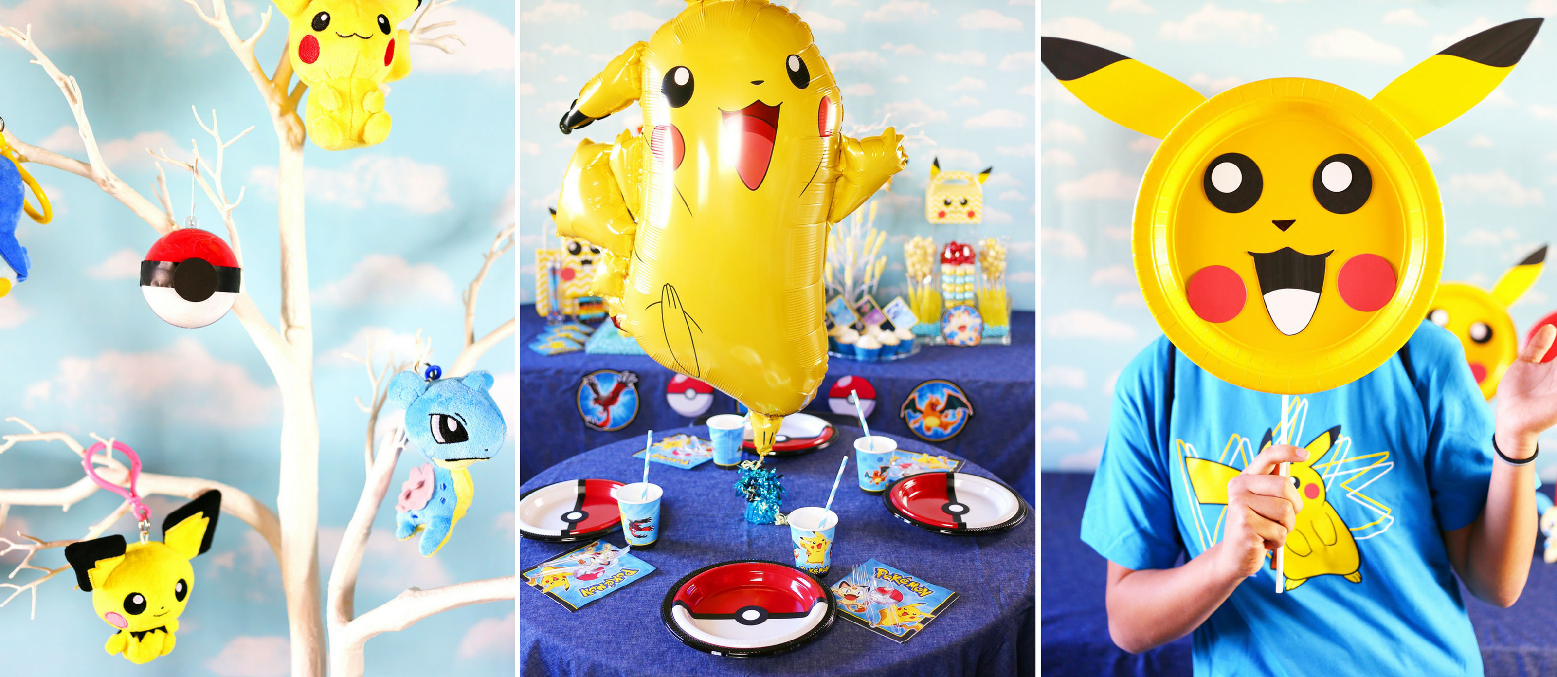 POKÉMON GO party ideas Pokémon Pokéball Birthday theme Party