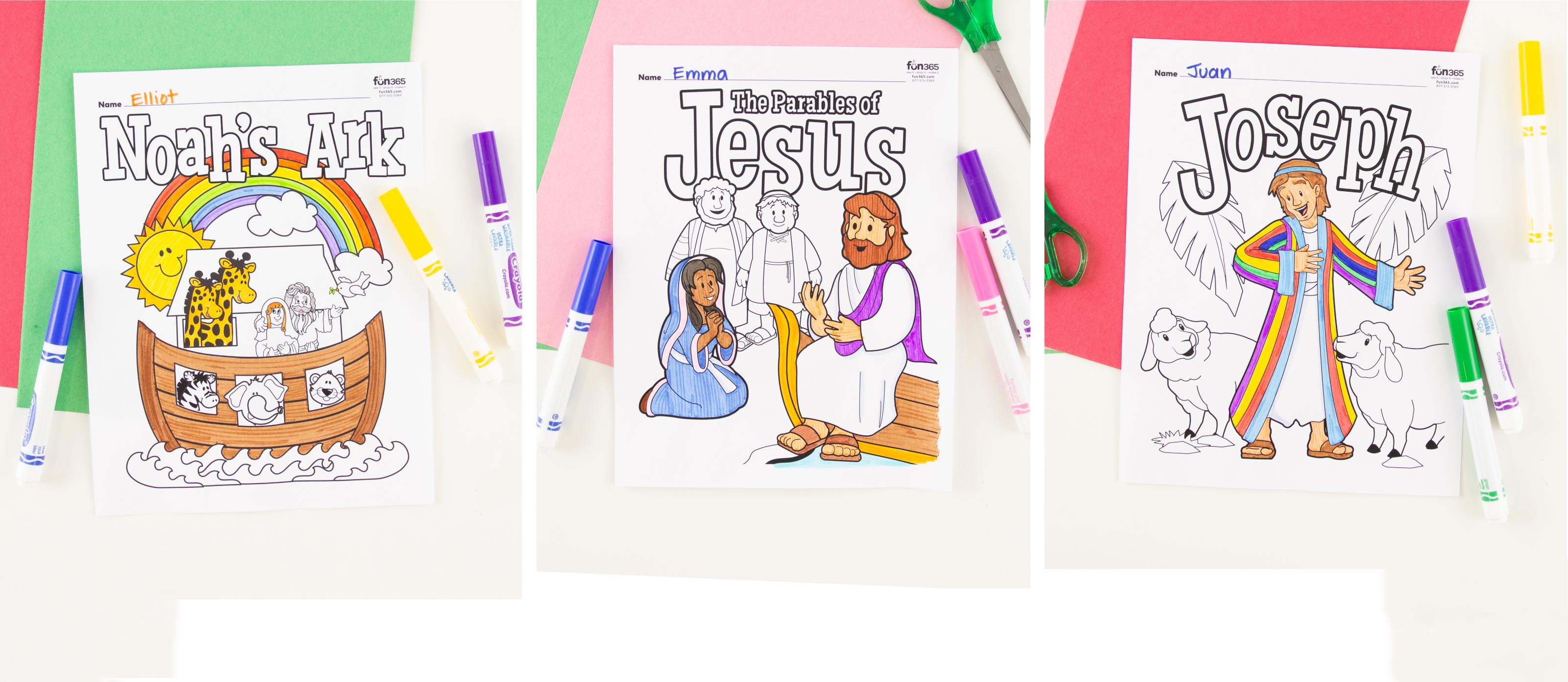 free coloring pages for children on faith