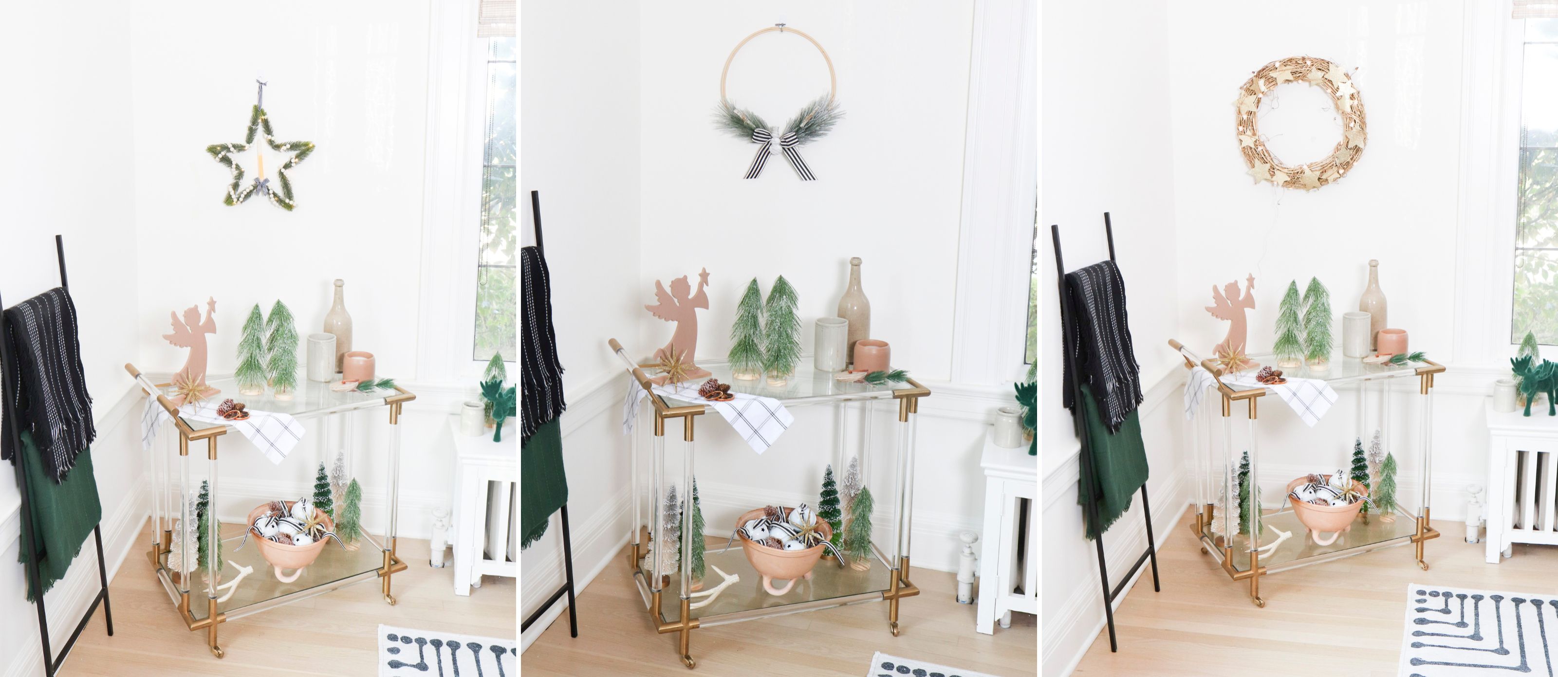 5 Nordic Style Holiday Wreath Craft Ideas
