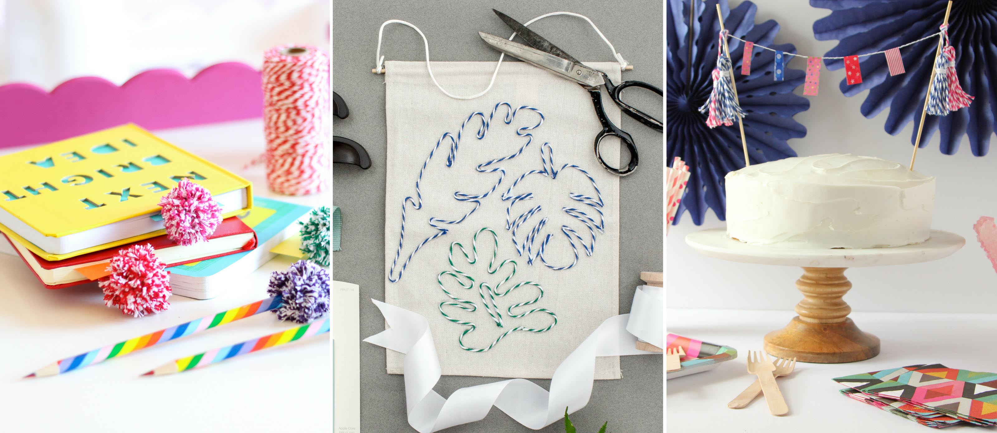 Colorful & Fresh Baker's Twine Craft Ideas