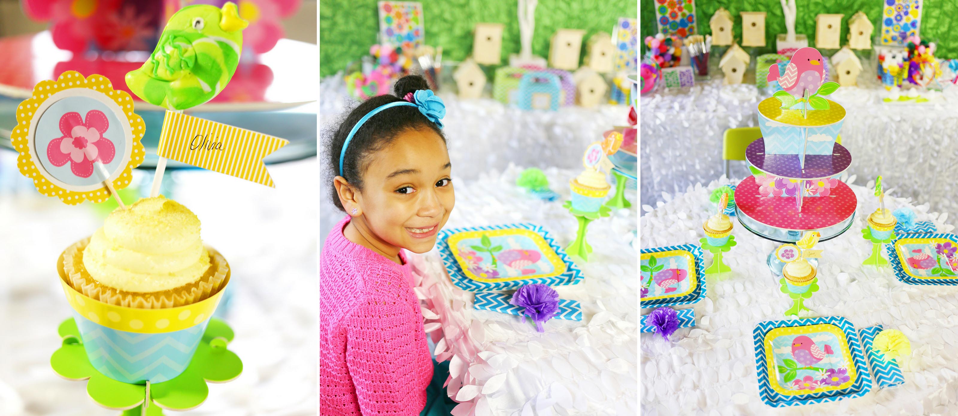 Spring Birdhouse Craft Party