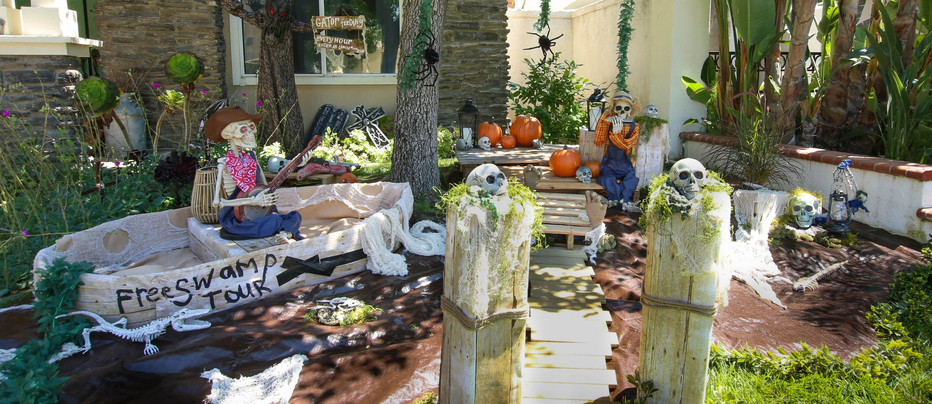 Haunted Swamp Halloween Decorating Ideas - Everyday Party Magazine