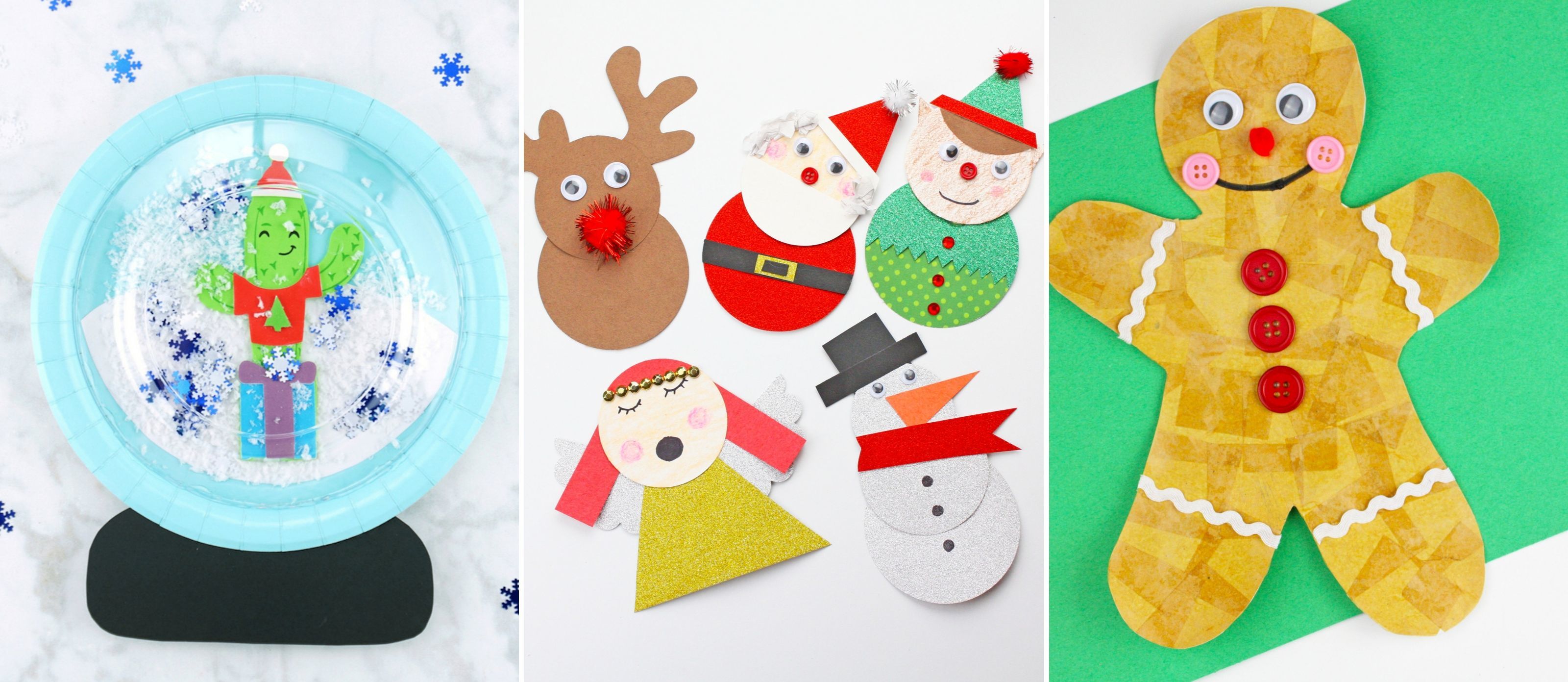 Snowflakes Suncatcher Kit Christmas Crafts Kids Craft Kit DIY