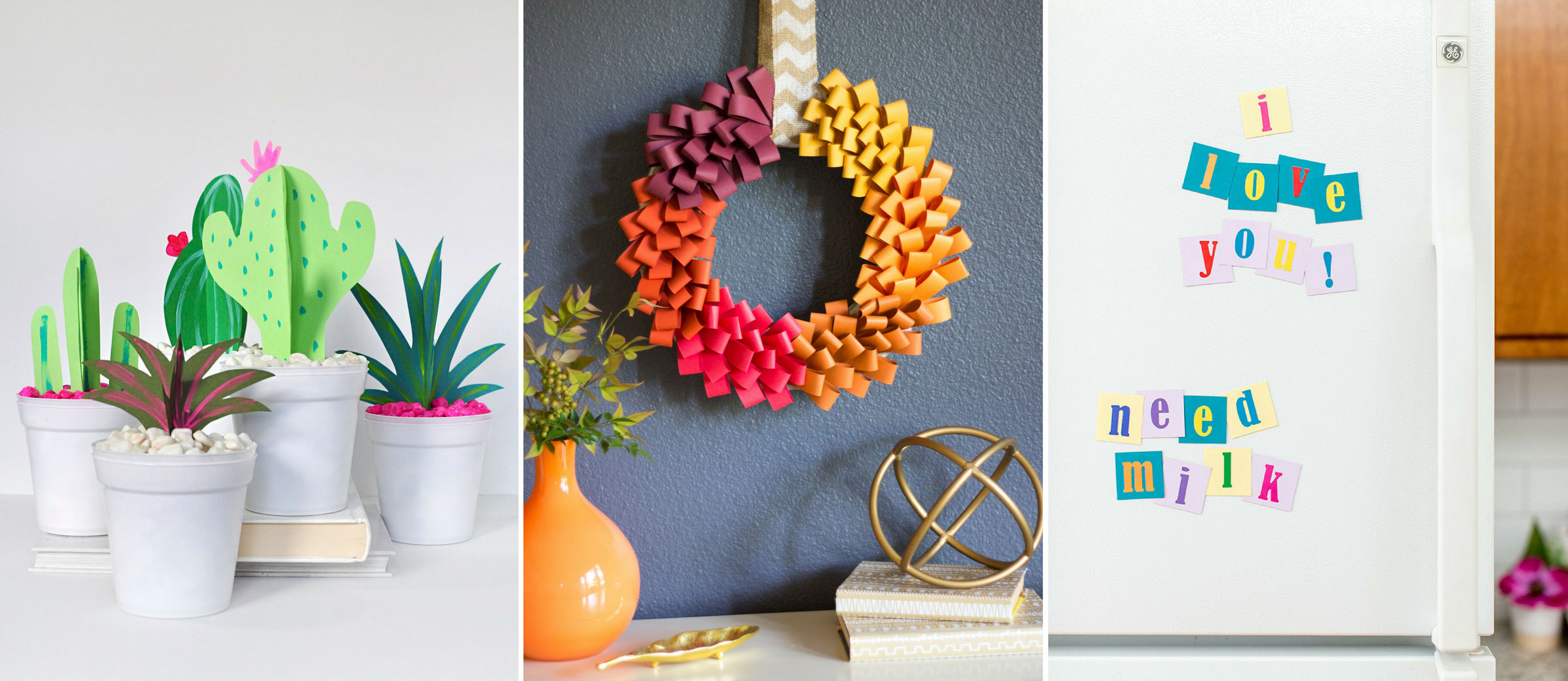 Colorful Paper Craft Ideas