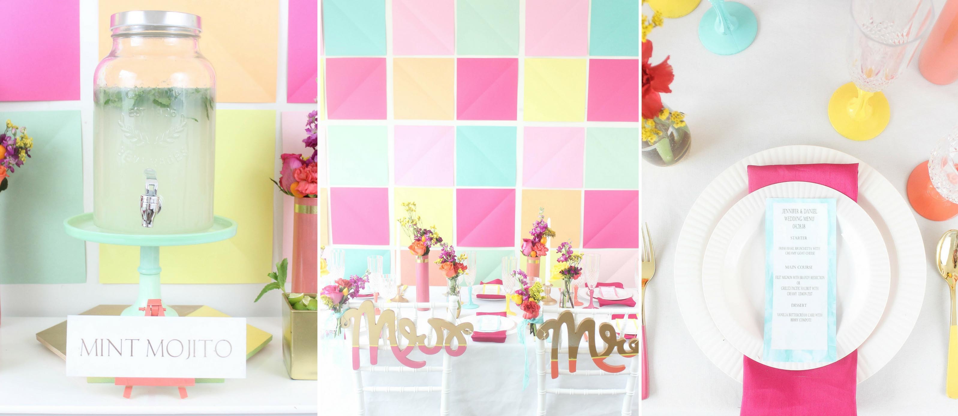 Colorful Summer Wedding Ideas