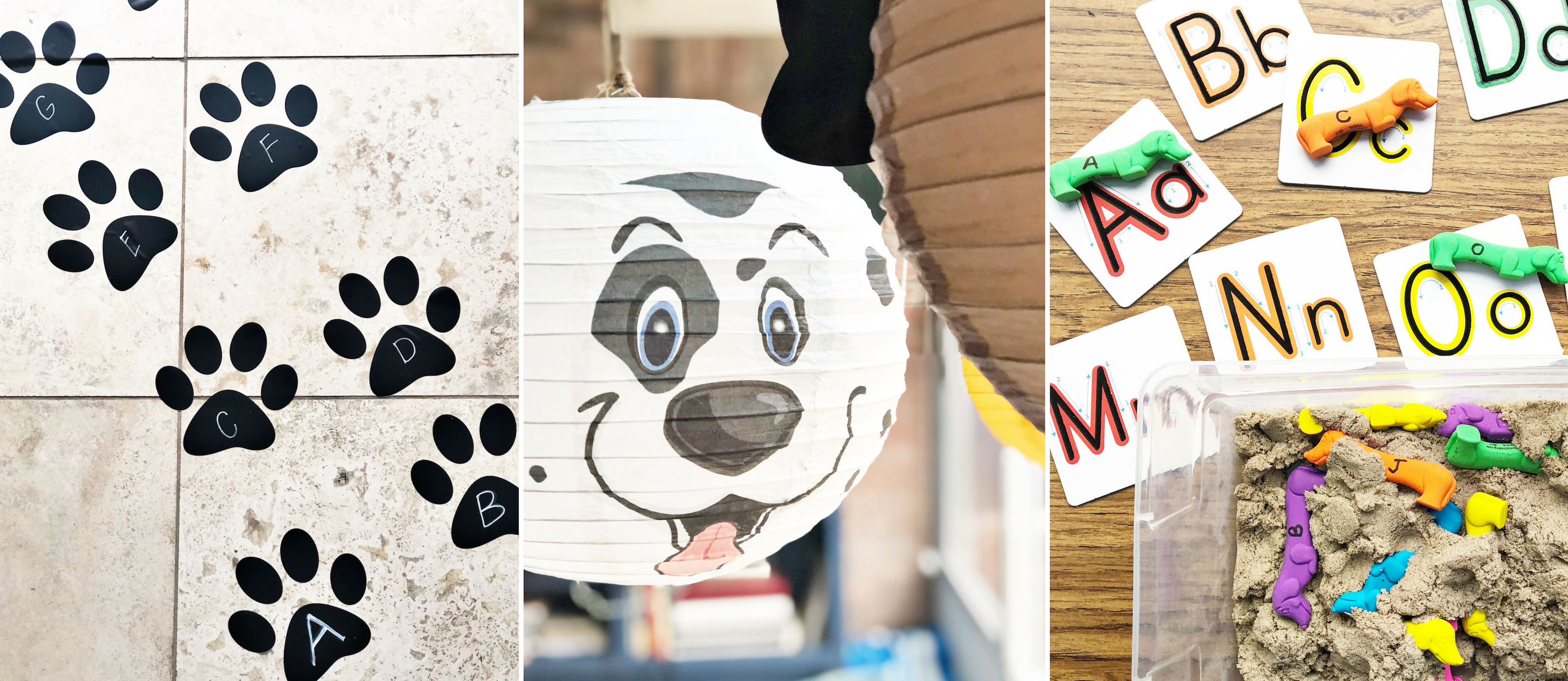 Dog Themed Alphabet Stations