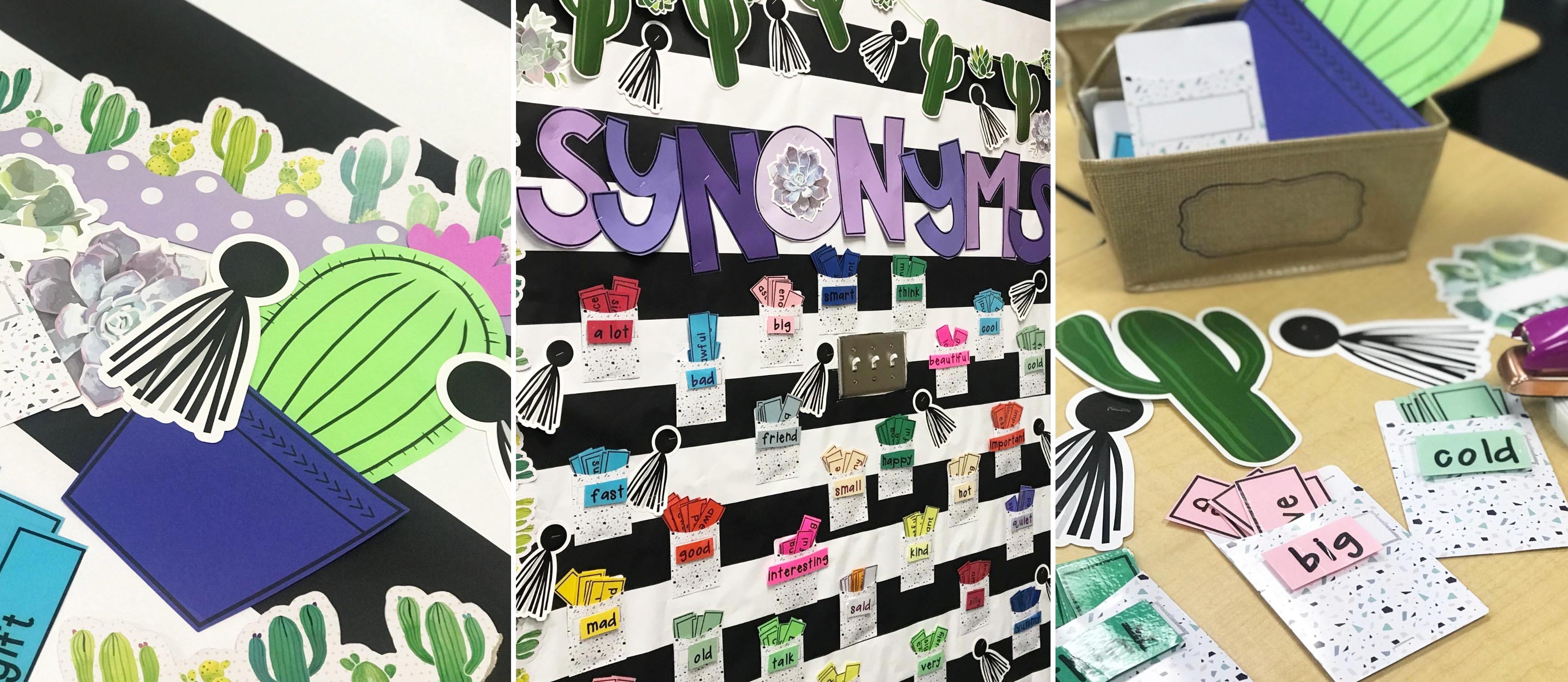 DIY Cactus Bulletin Board