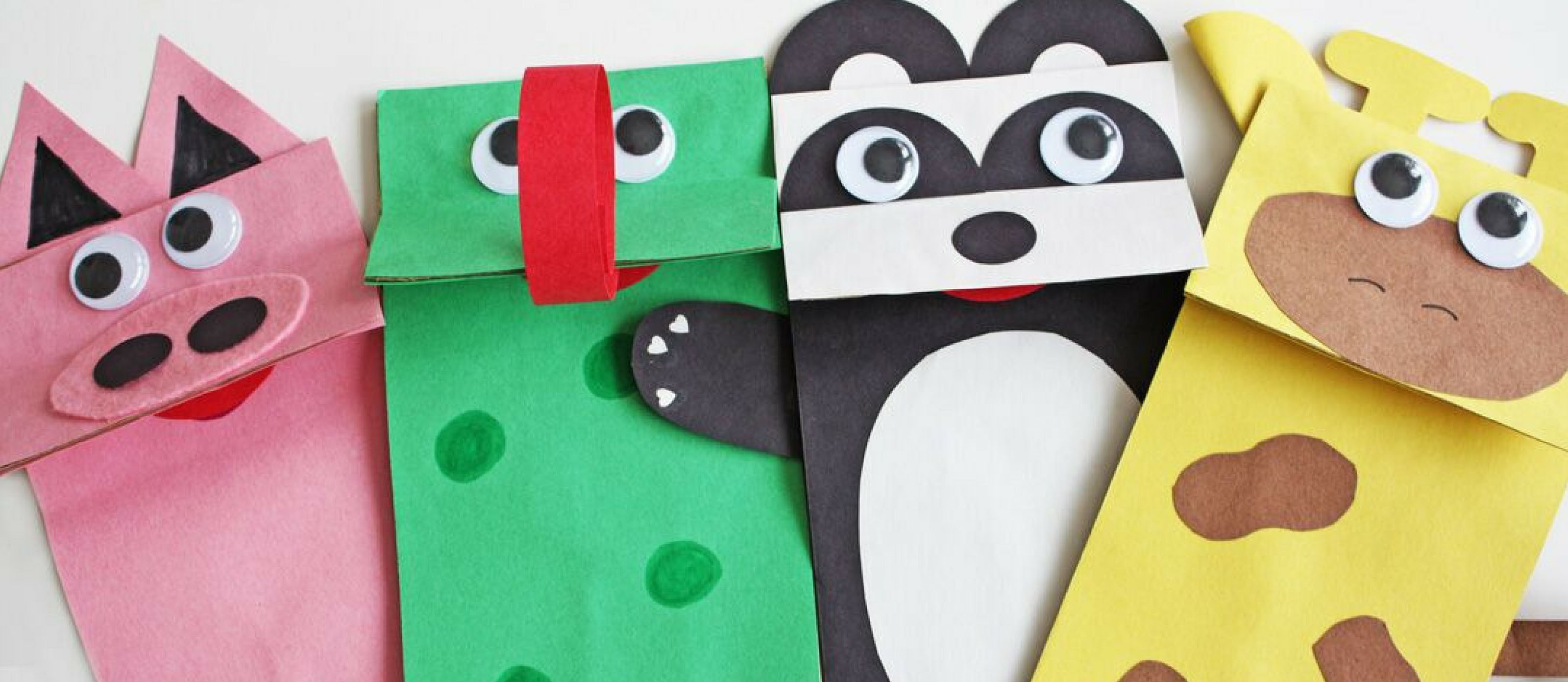 DIY Paper Bag Puppets | Fun365
