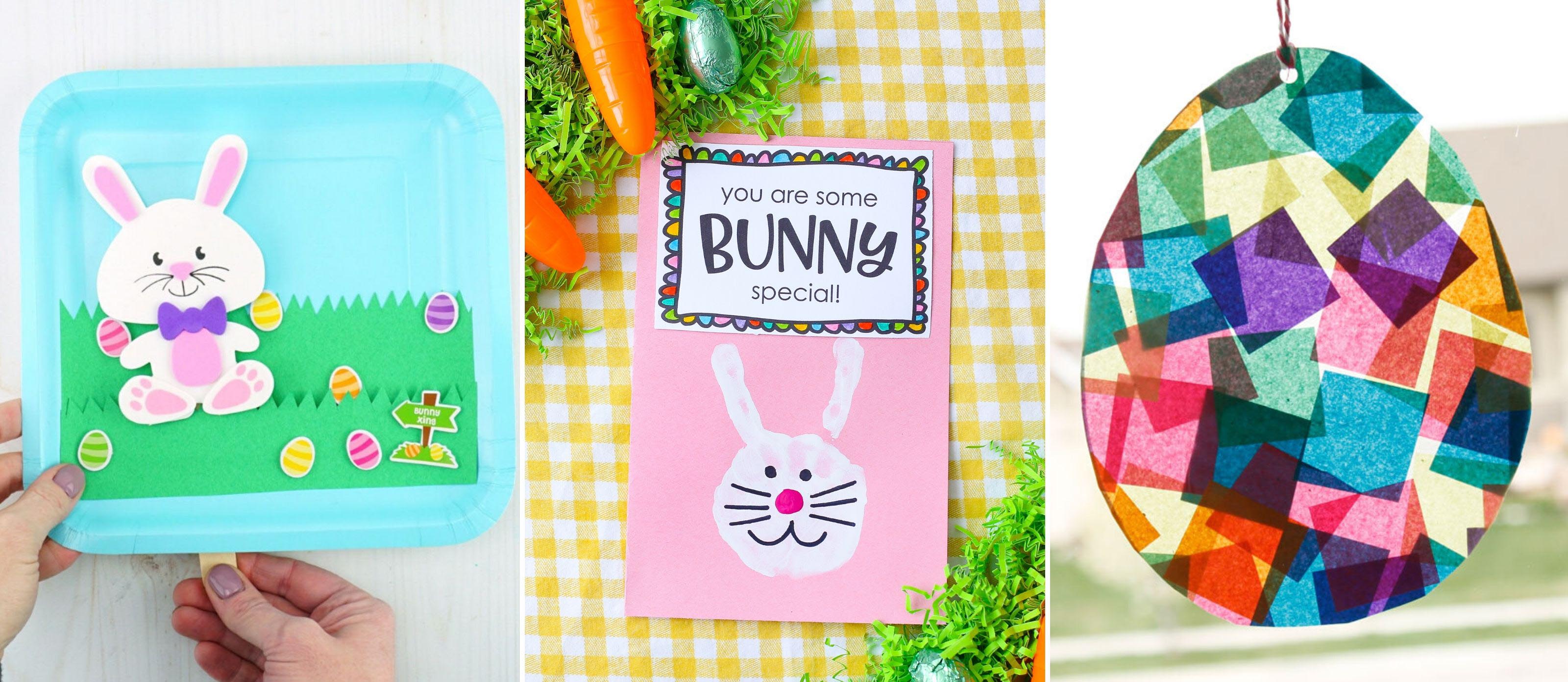 Easter Decorations Spring Decorations Small Single Color Bunny- Inspired Classroom/School Crafts Projects Kids Crafts Projects. Die-Cut Magnetic 