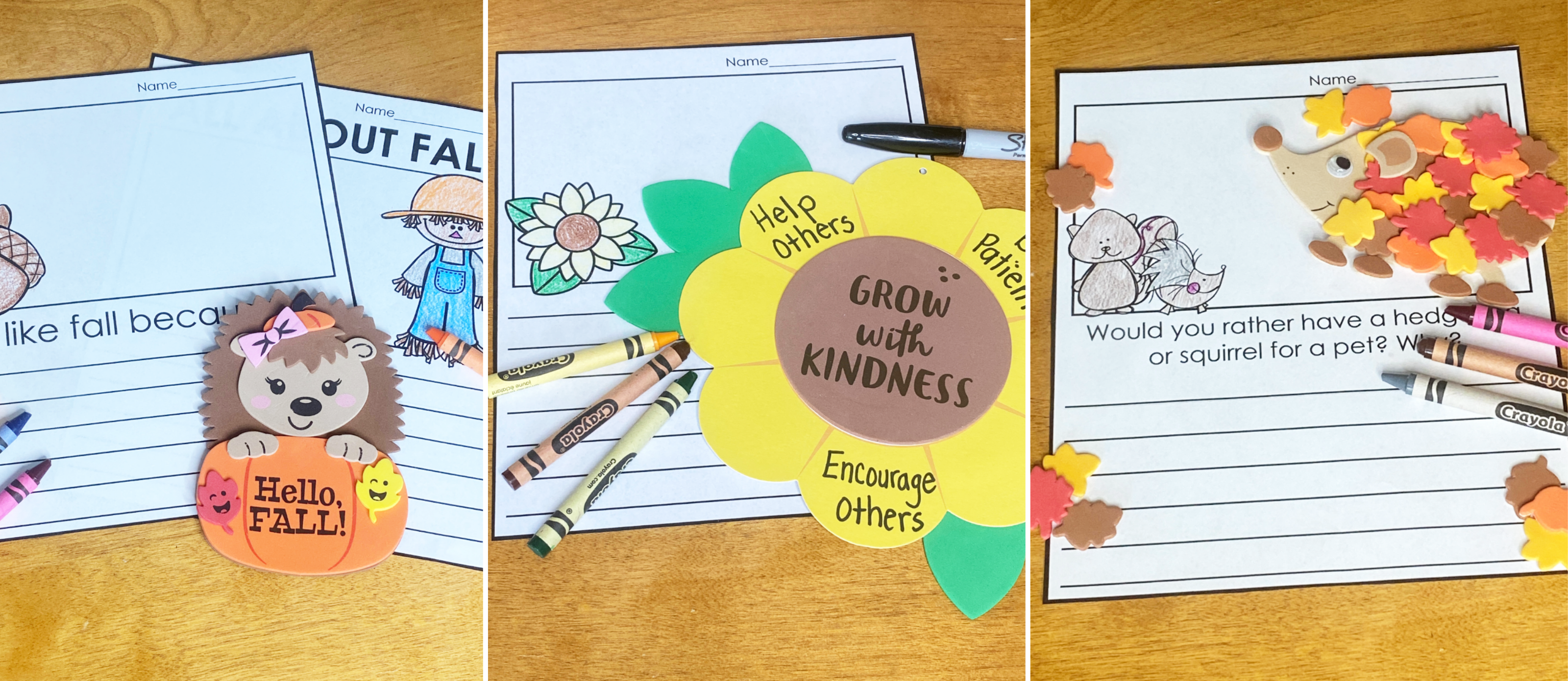 Fall Classroom Crafts