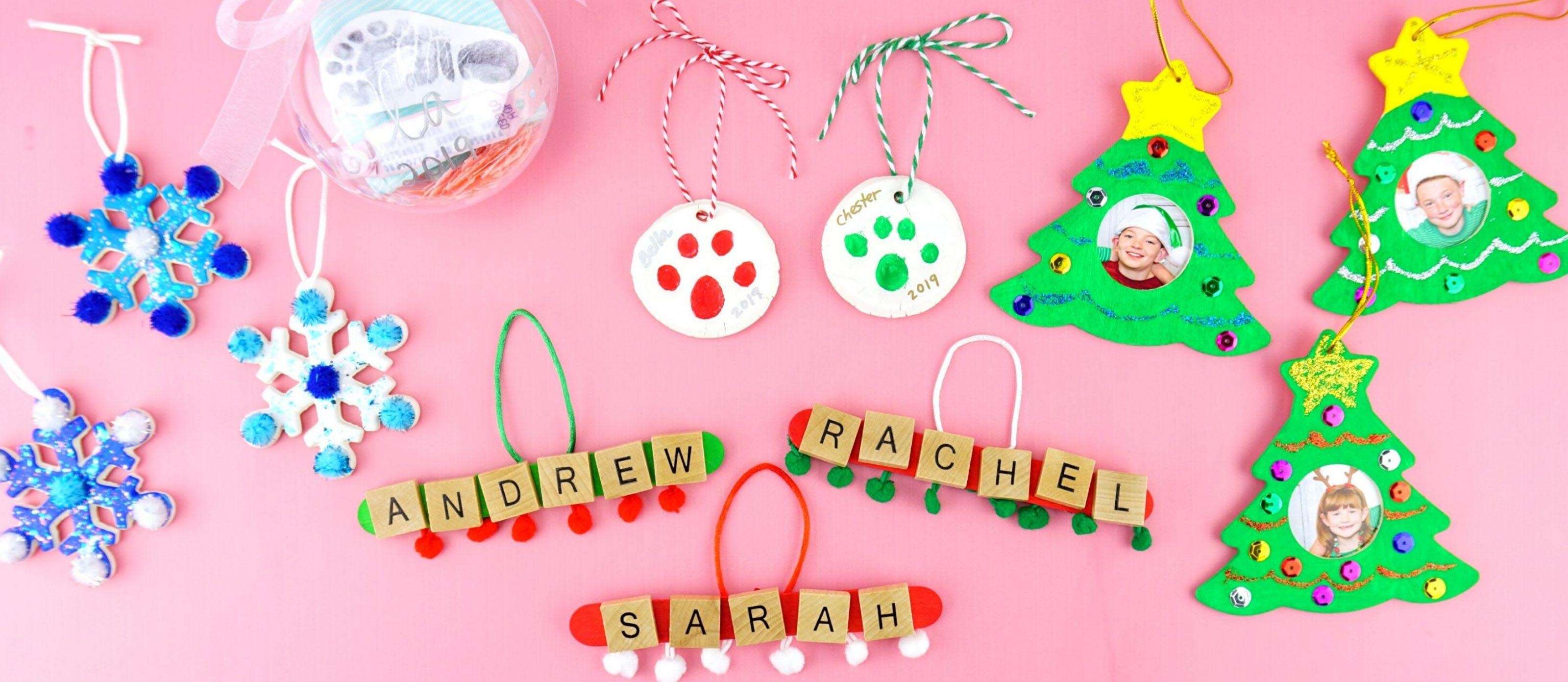 Homemade Christmas Ornaments for the Family