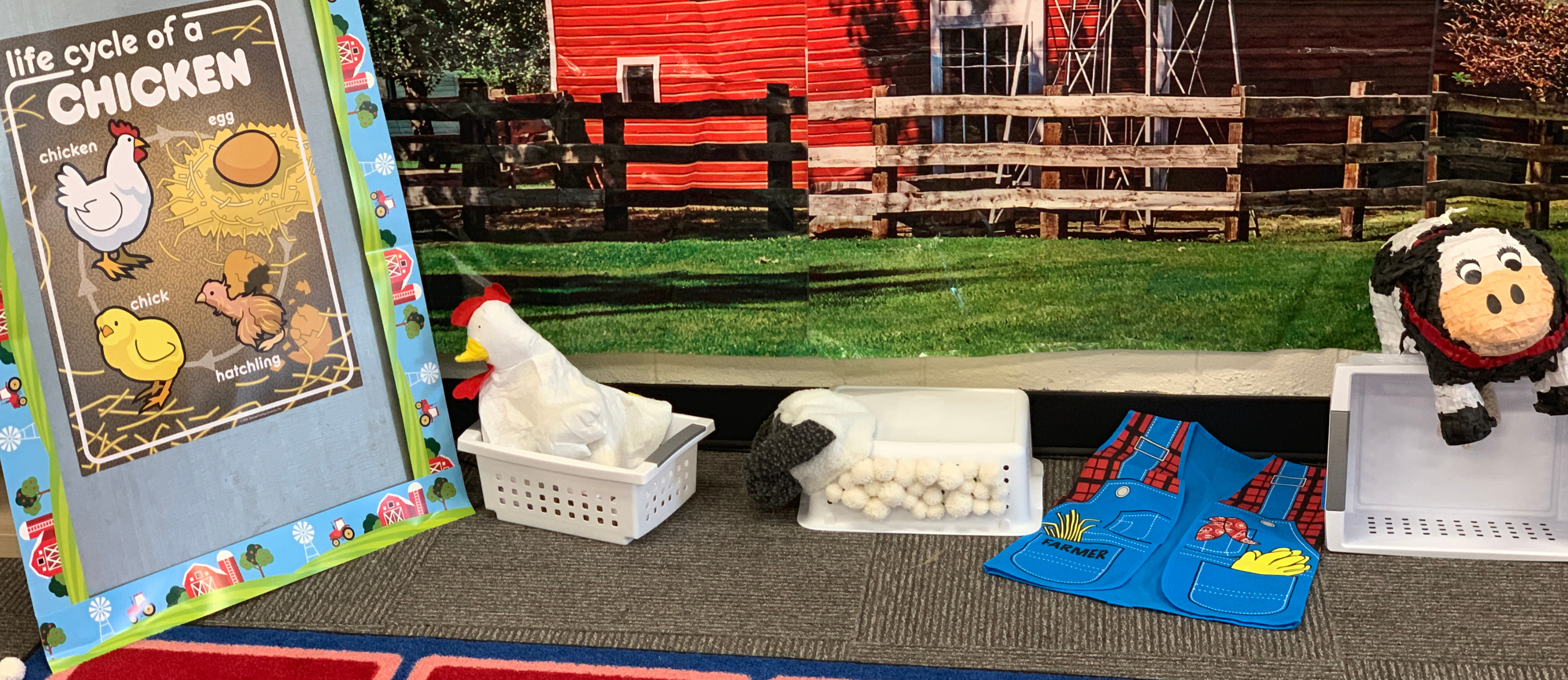 Farm Themed Dramatic Play Center | Fun365