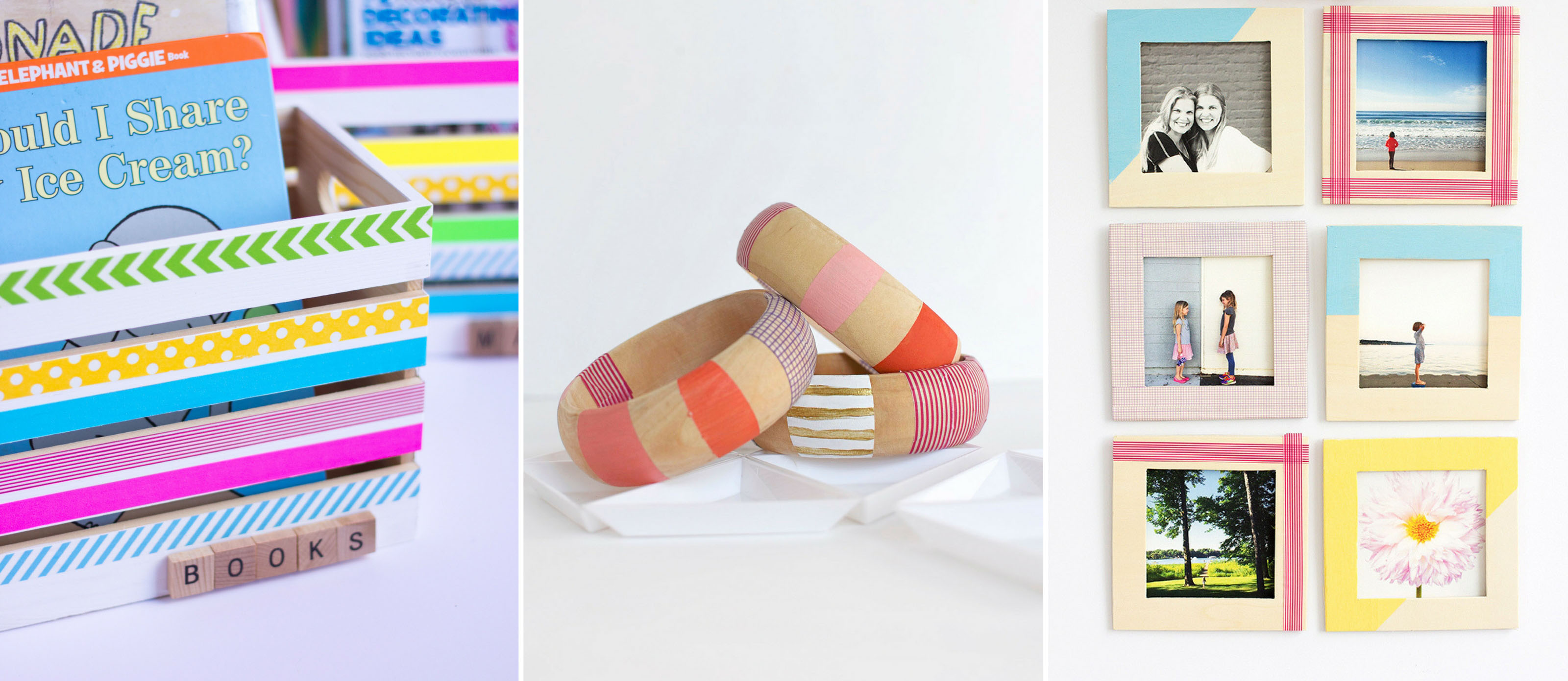 Make Washi Tape Bookmarks, Washi DIY Idea