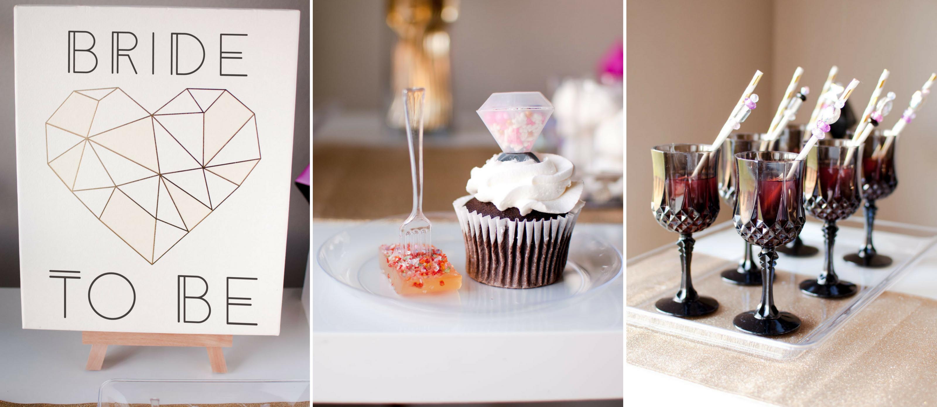 Geometric Bridal Shower