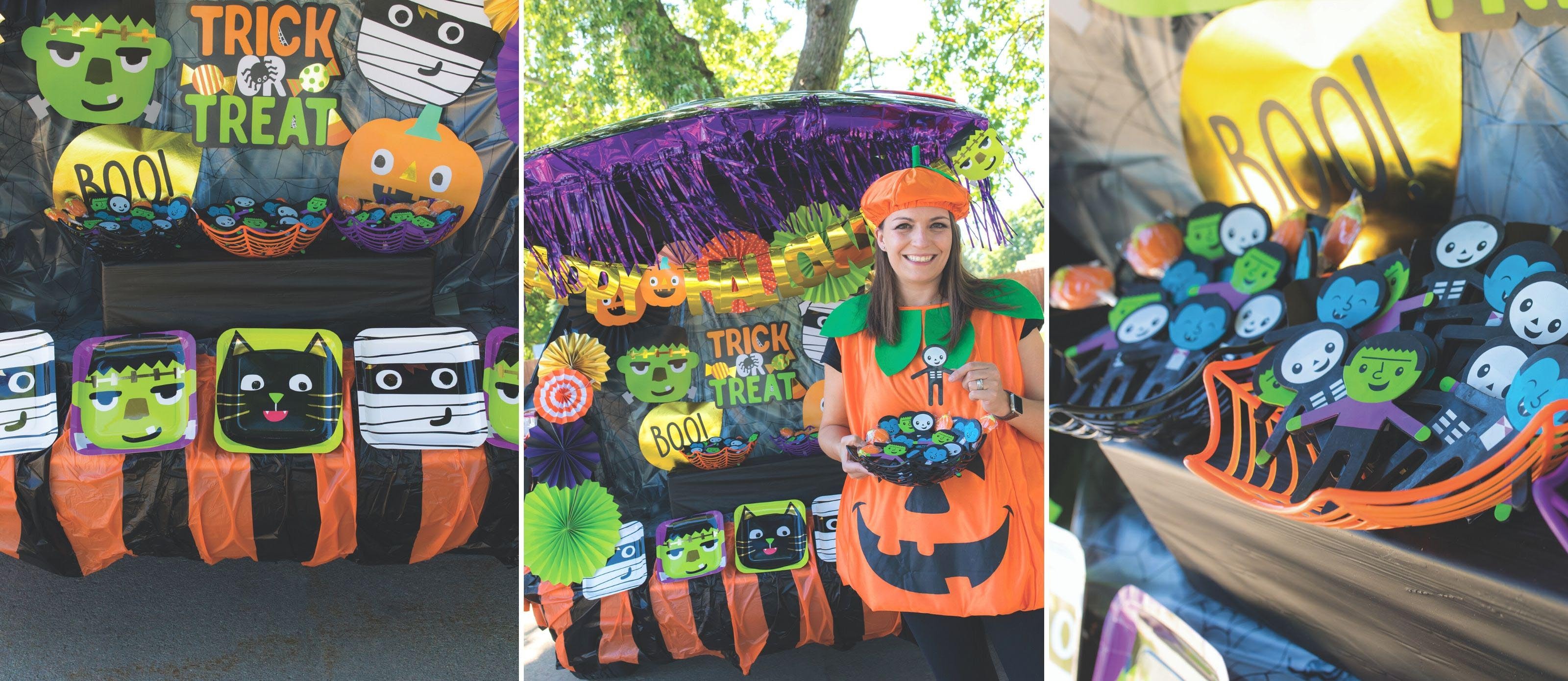 Ghoul Gang Themed Trunk or Treat Idea