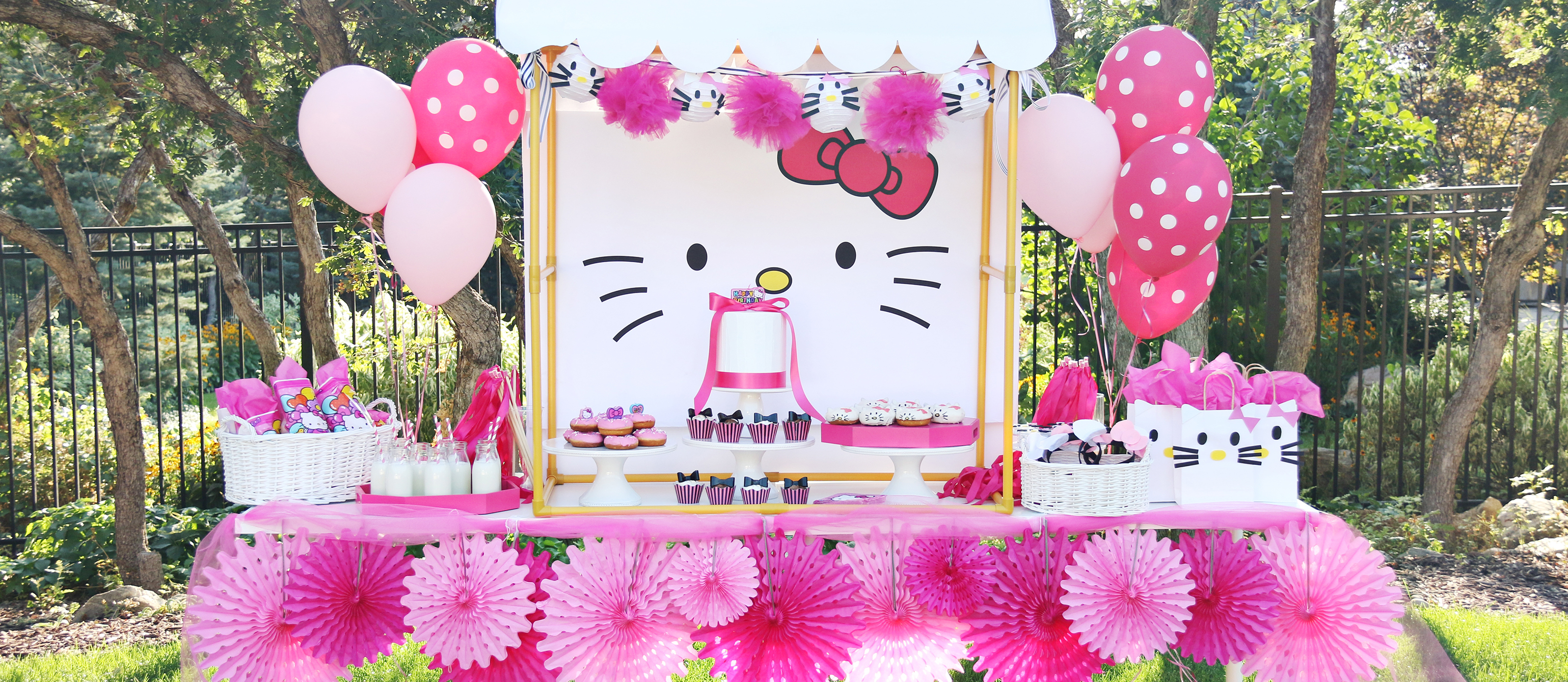 Chezmaitaipearls: Hello Kitty Theme Party Decorations
