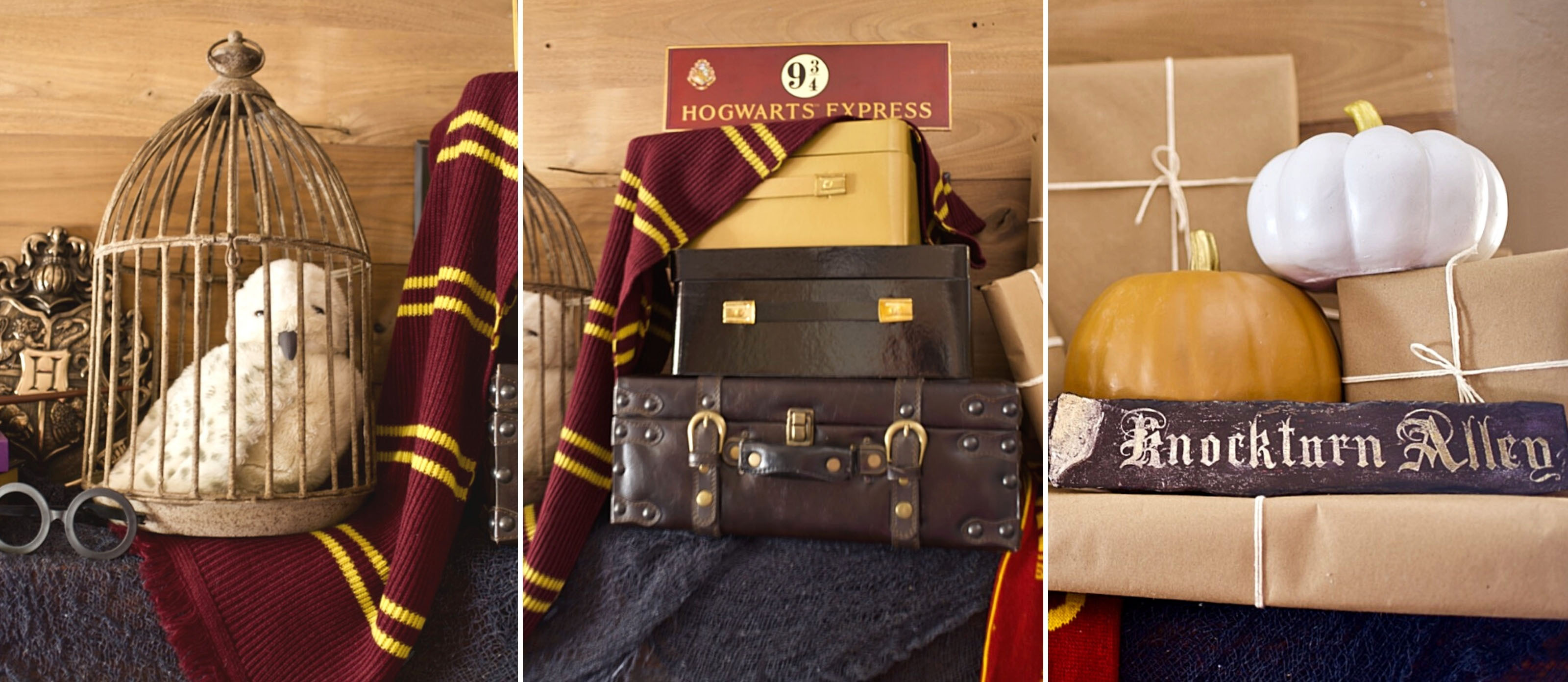 Harry Potter Halloween Mantle