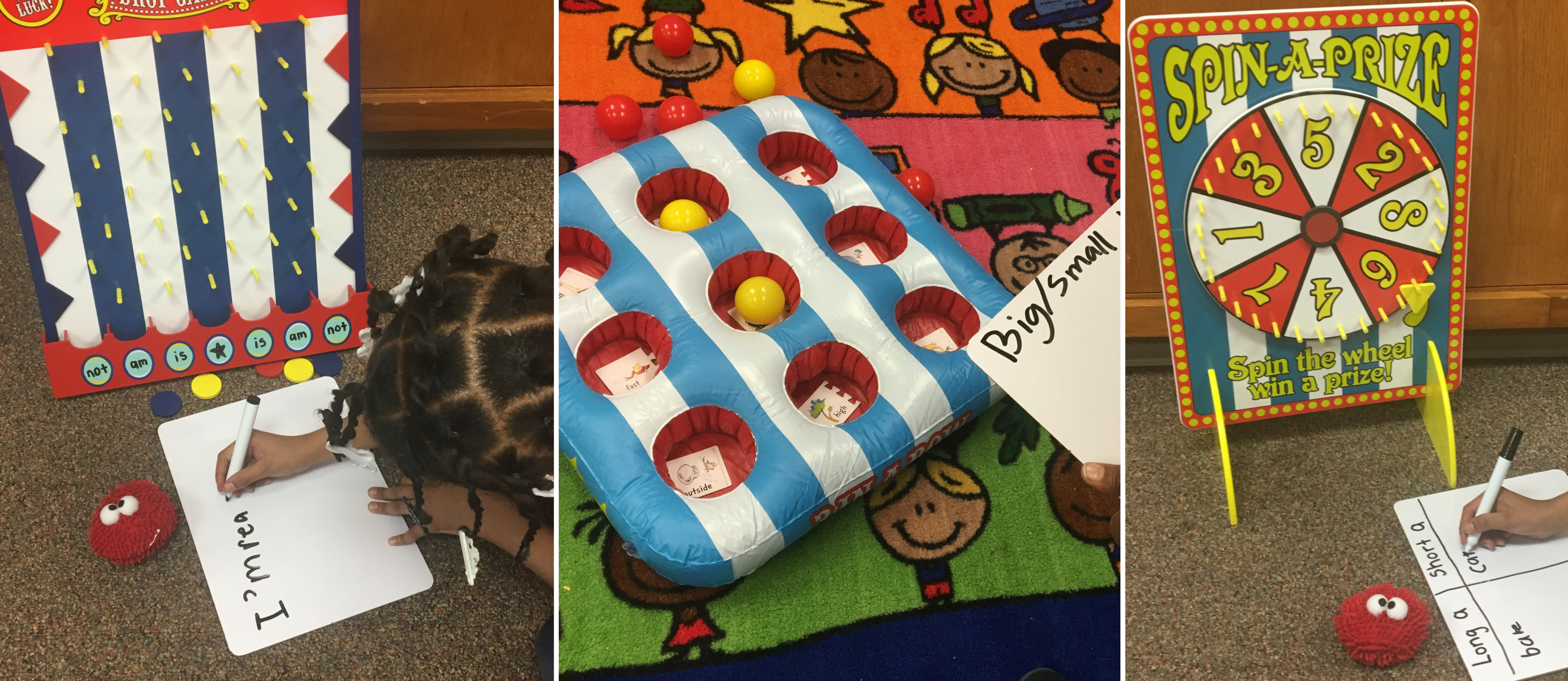 Dr. Seuss Literacy Carnival Games