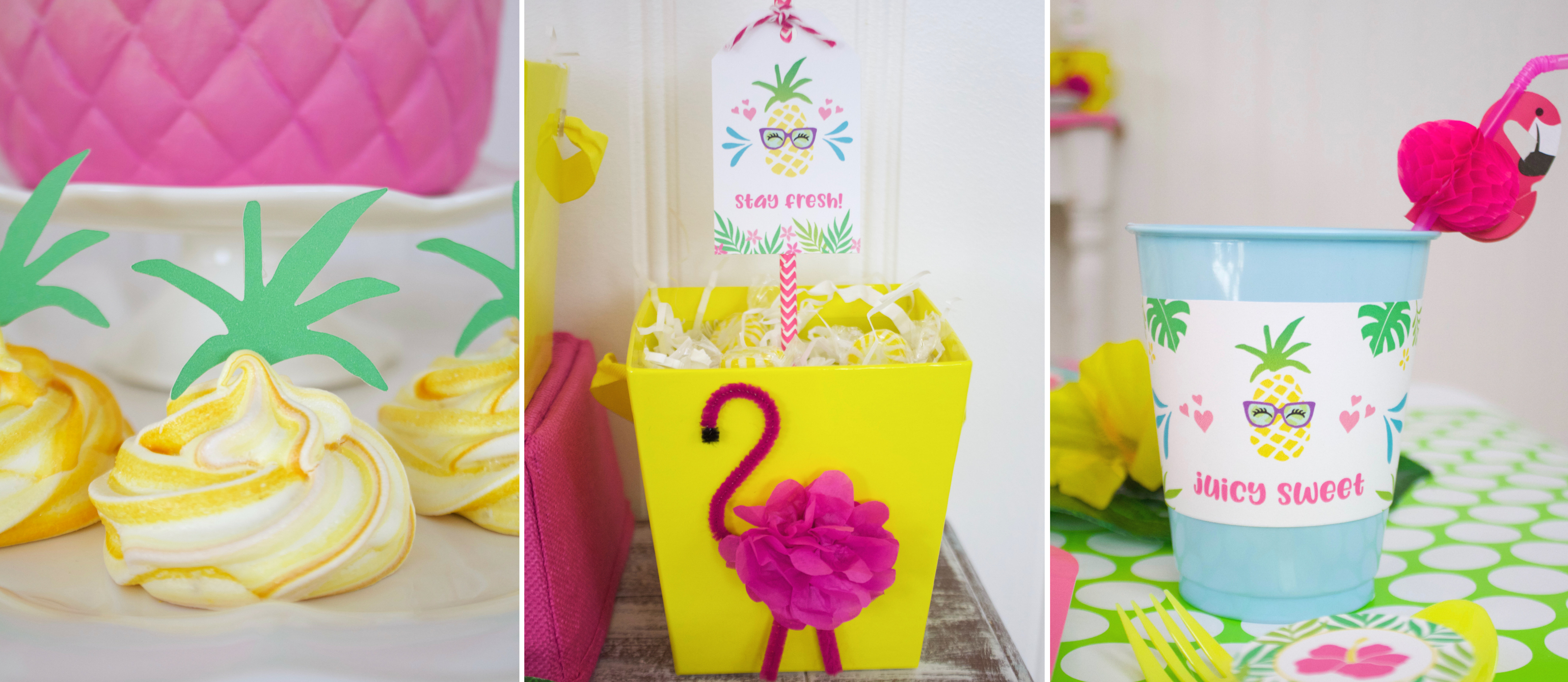 Pineapple Party Printables