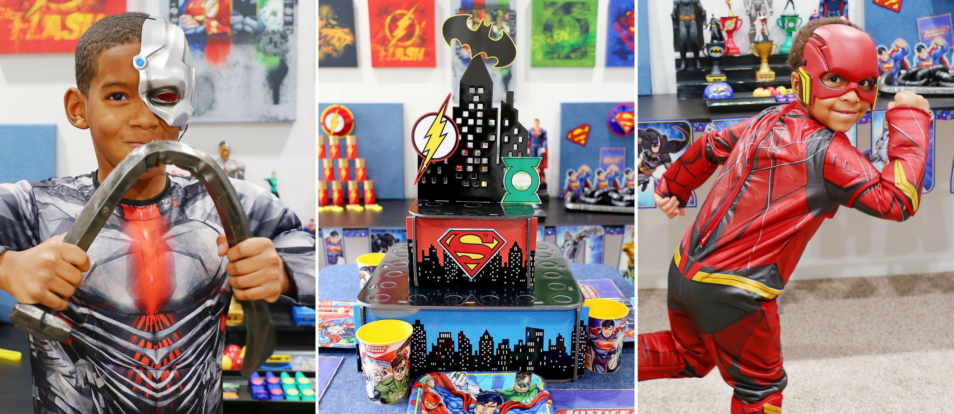 Justice League Training Camp Party