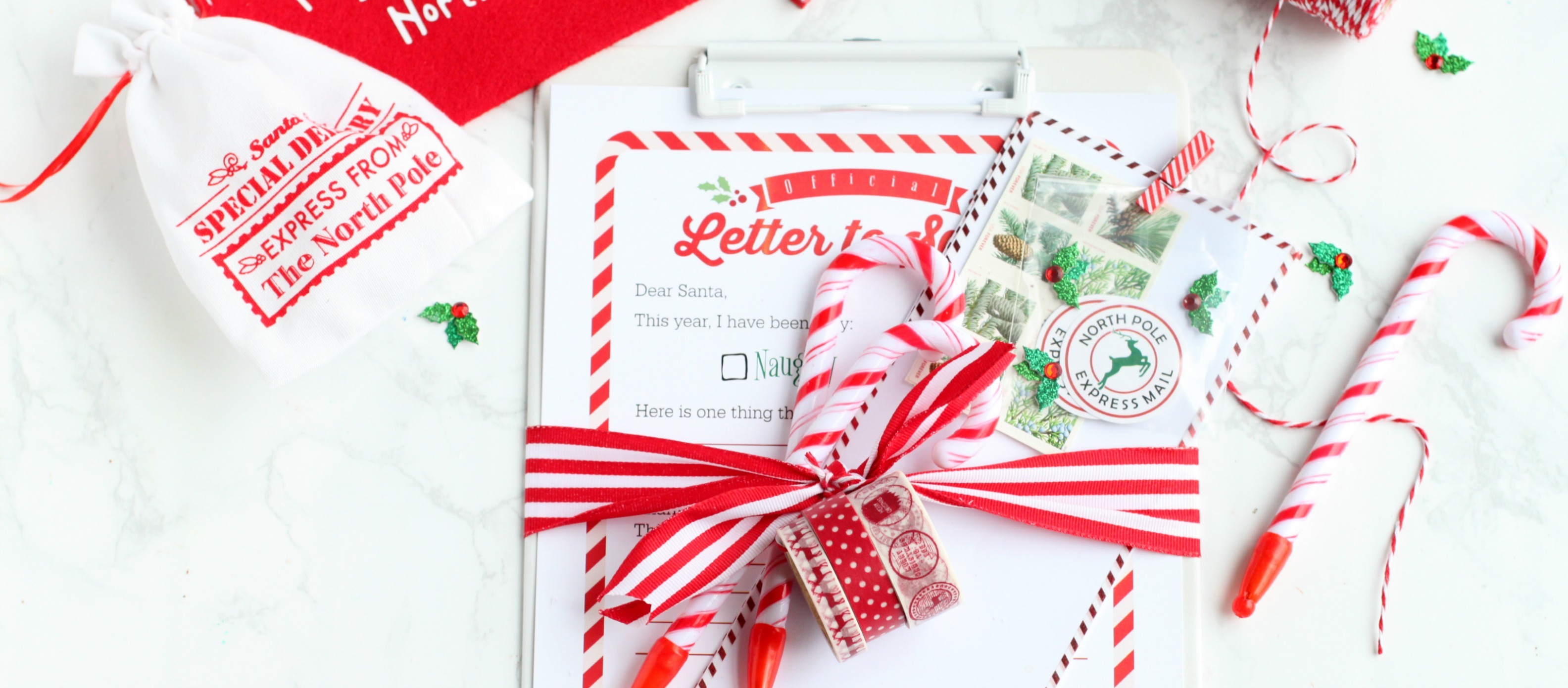 Free Dear Santa Letter Printable  Young Love Mommy