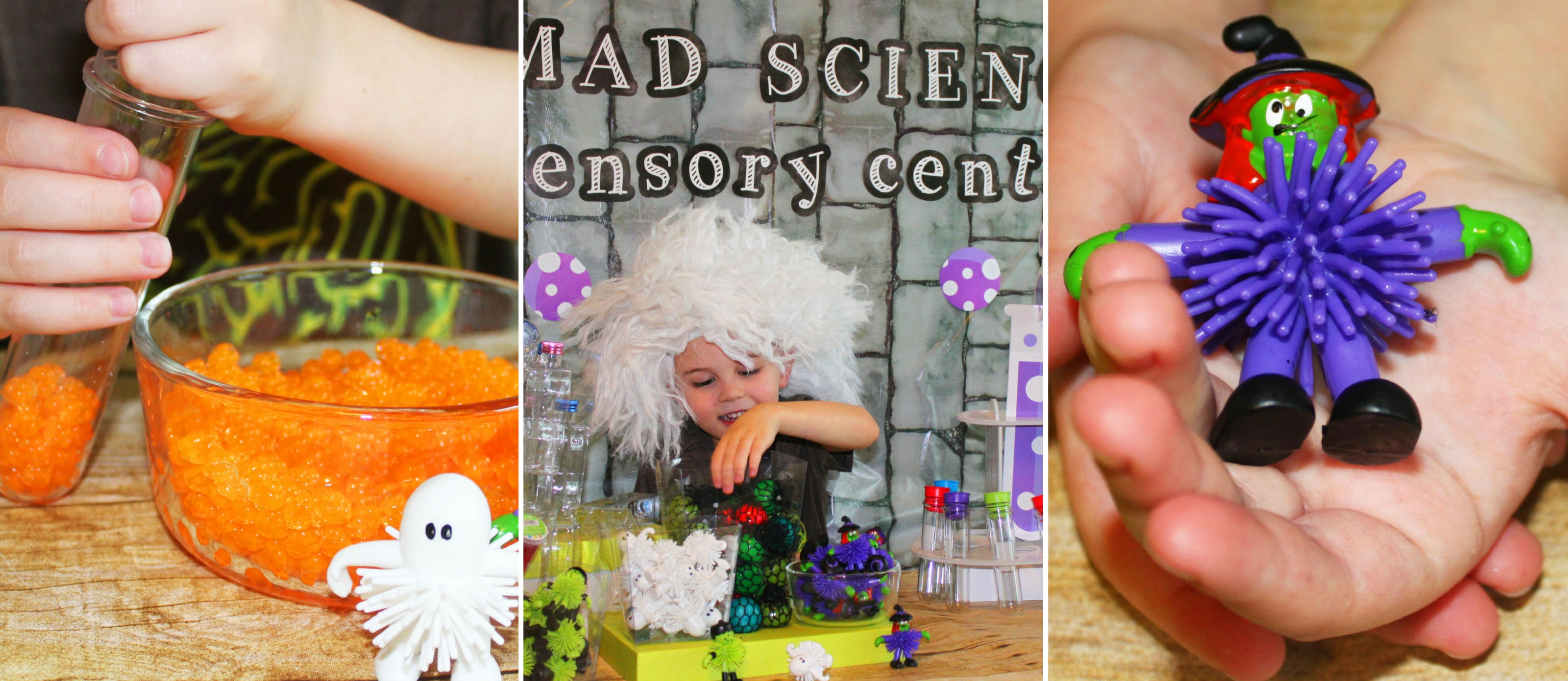 Creating a Mad Science Sensory Center