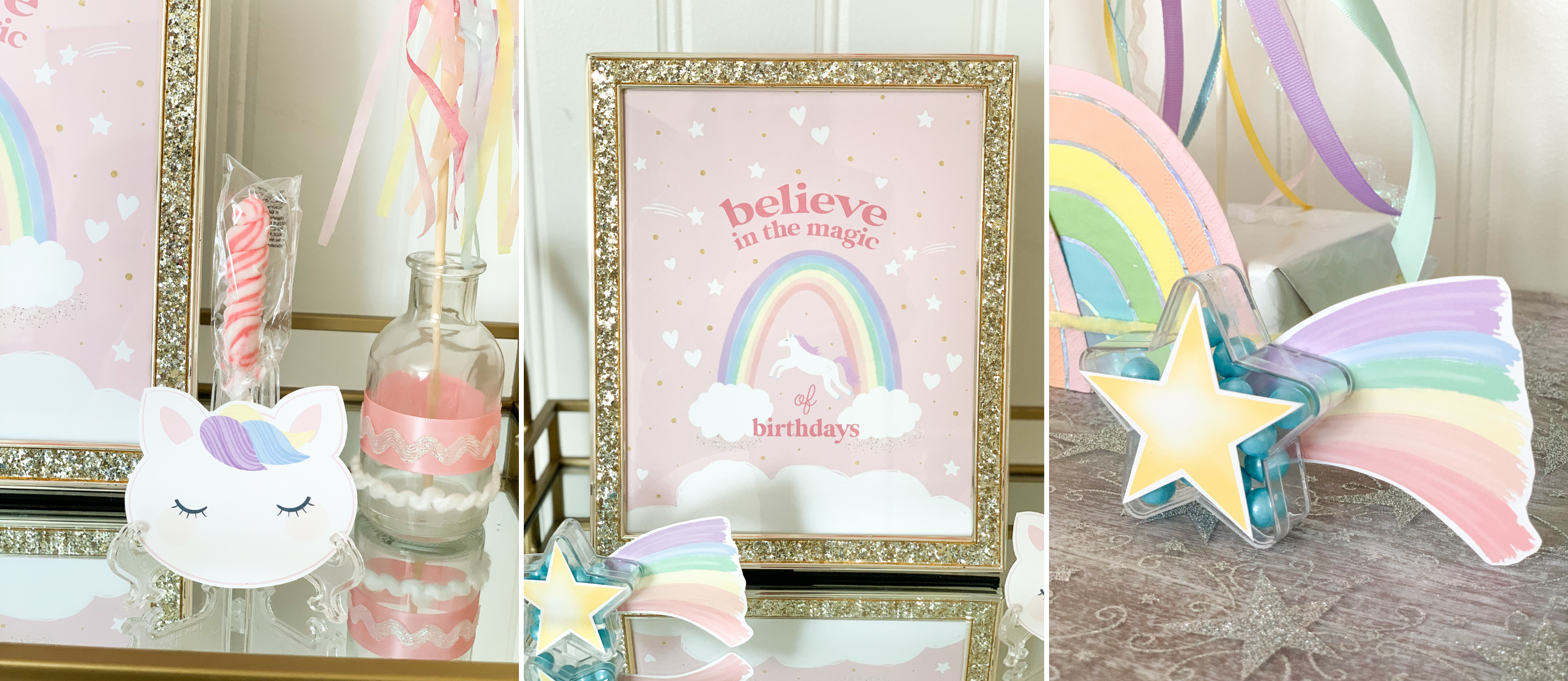 Unicorn Themed Birthday Party Ideas