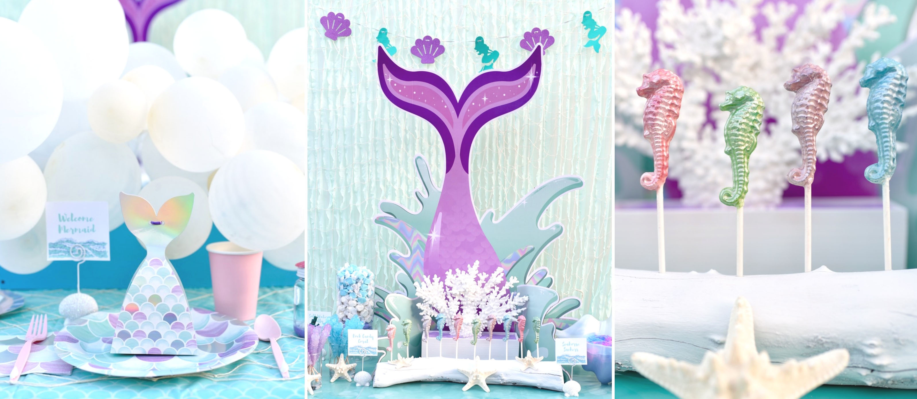 Mermaid First Birthday Party
