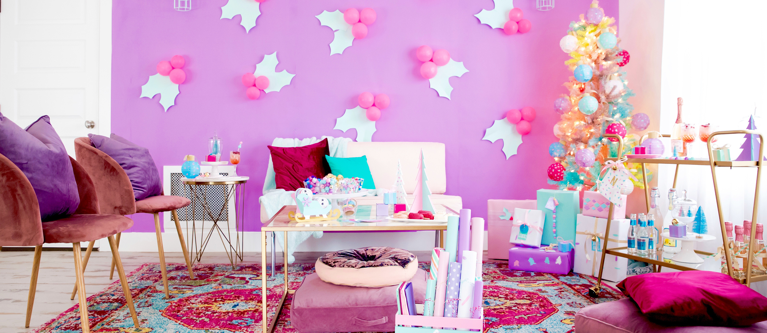 Merry and Bright Gift Wrapping Party