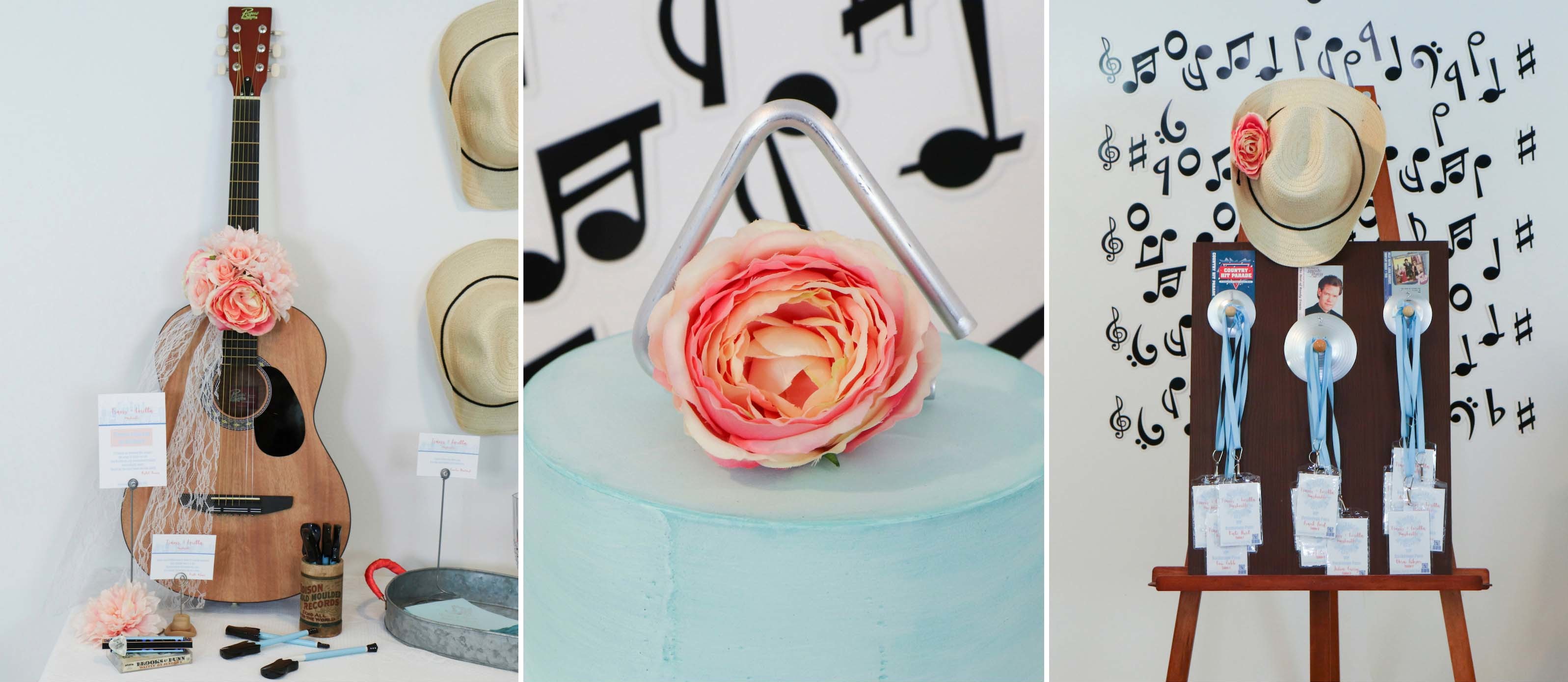 Nashville Inspired Country Music Wedding