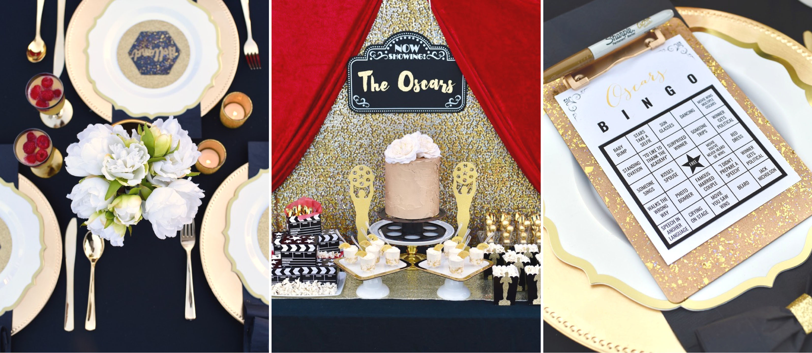 Oscar Night Party Ideas & Free Printables | Fun365