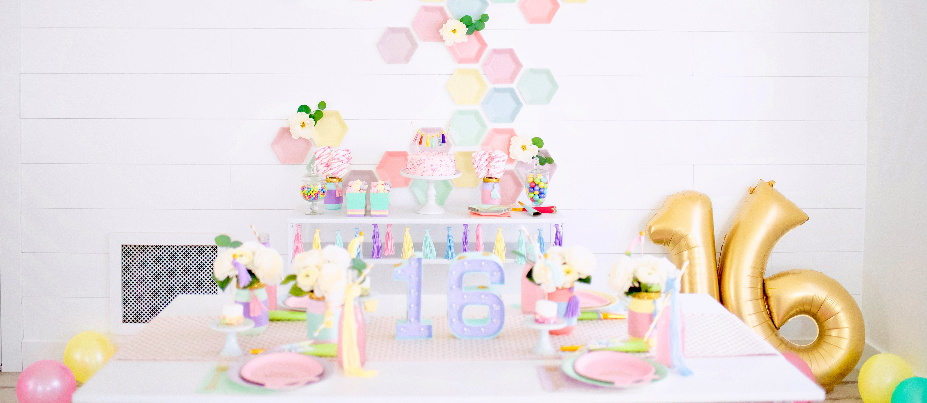 Pastel Rainbow Themed Party - Pretty My Party