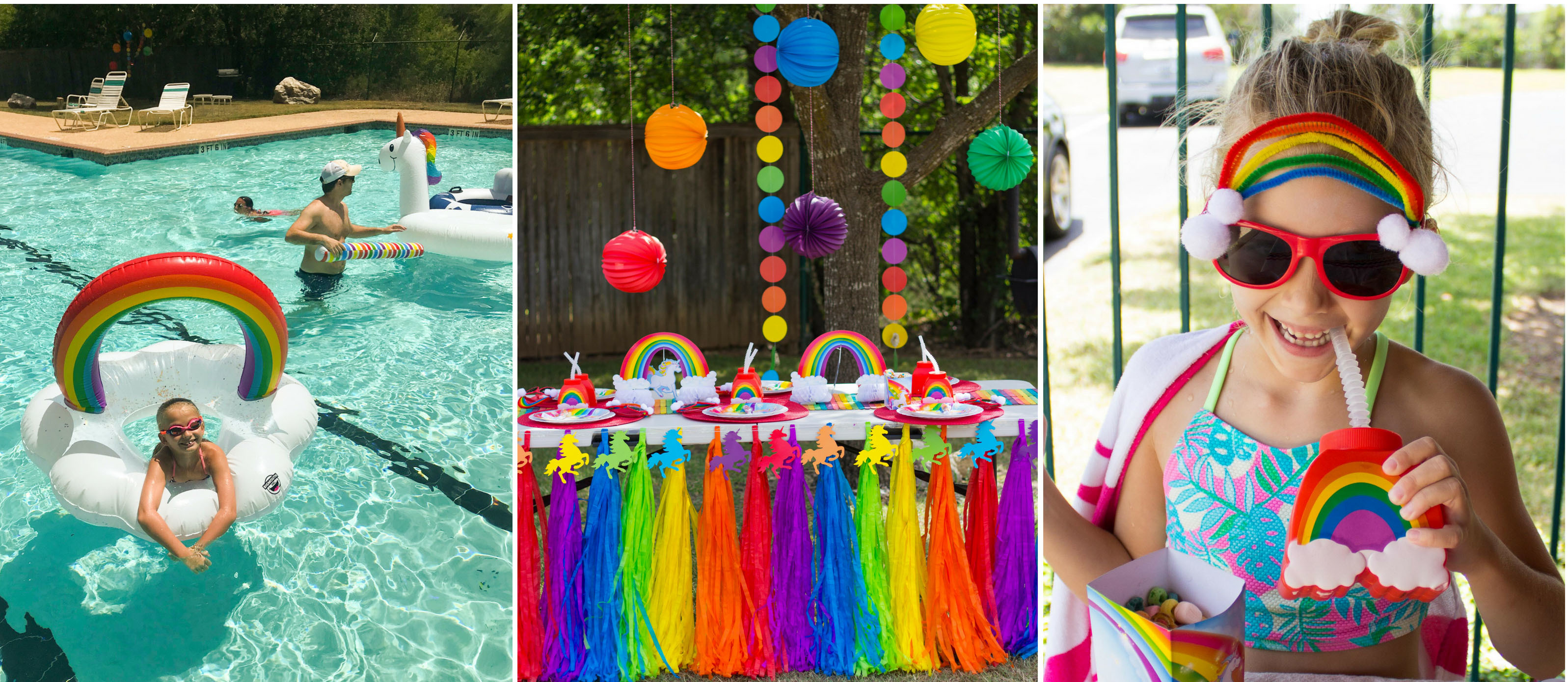 DIY Summer Rainbow Party full of ideas - THE place for all things