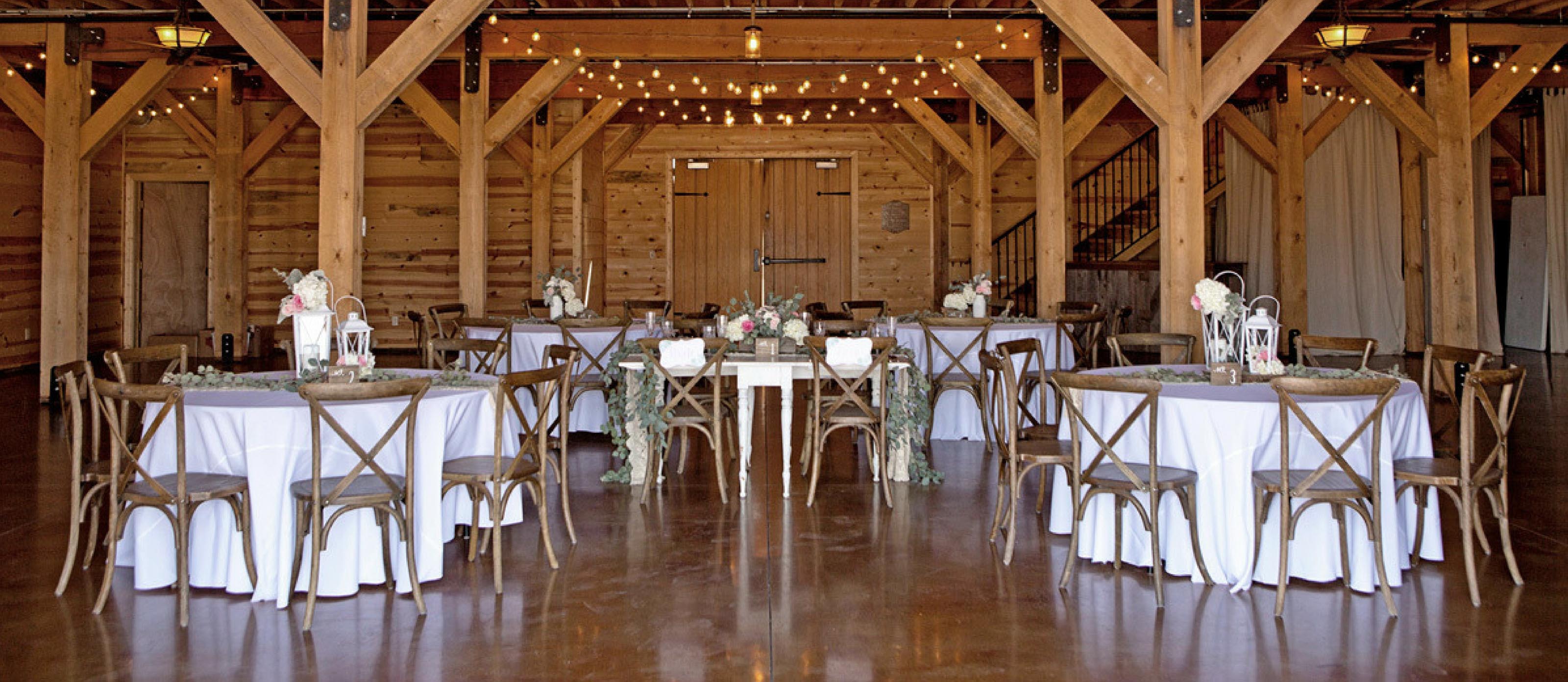 Rustic Barn Wedding Reception Create a Beautiful Look While on Budget