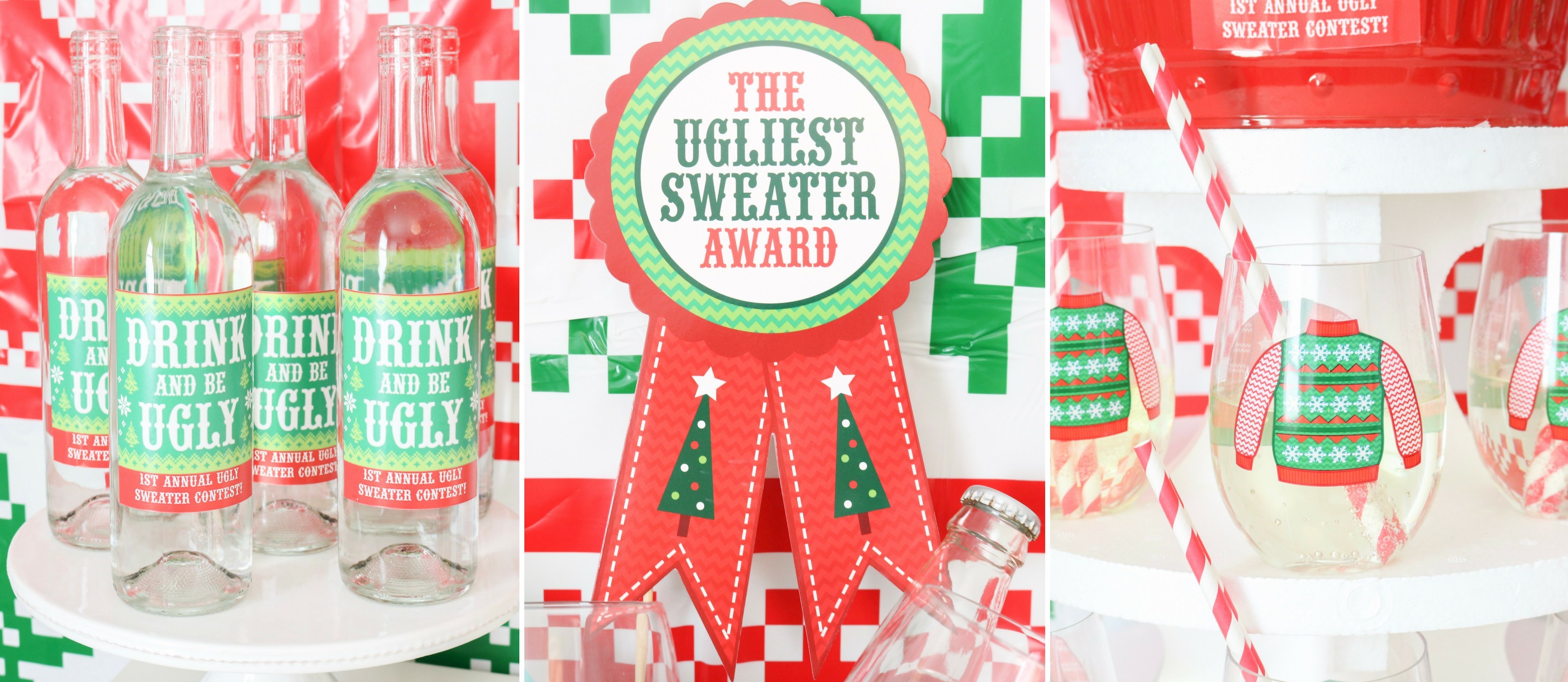 Ugly Sweater Wine Exchange Party