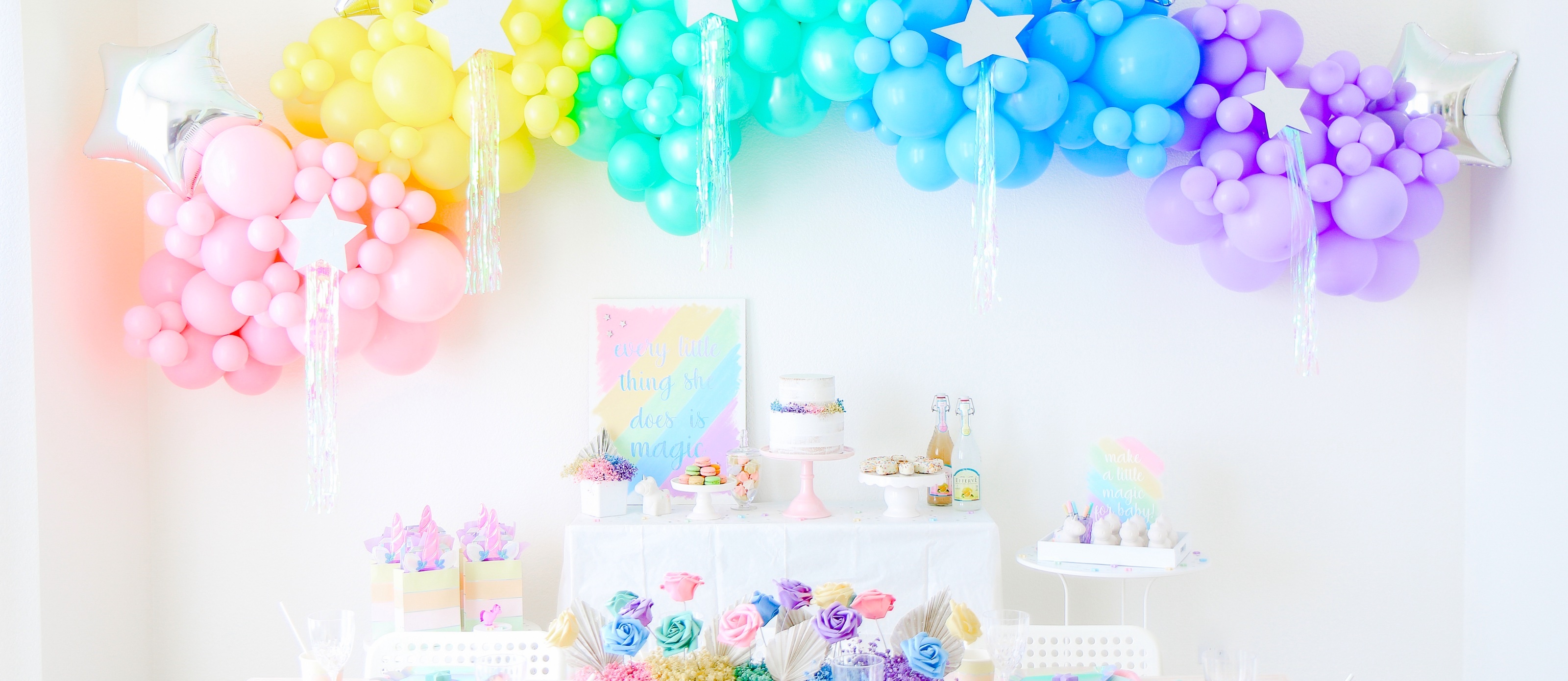 Catch My Party on X: Take a look at this magical pastel rainbow