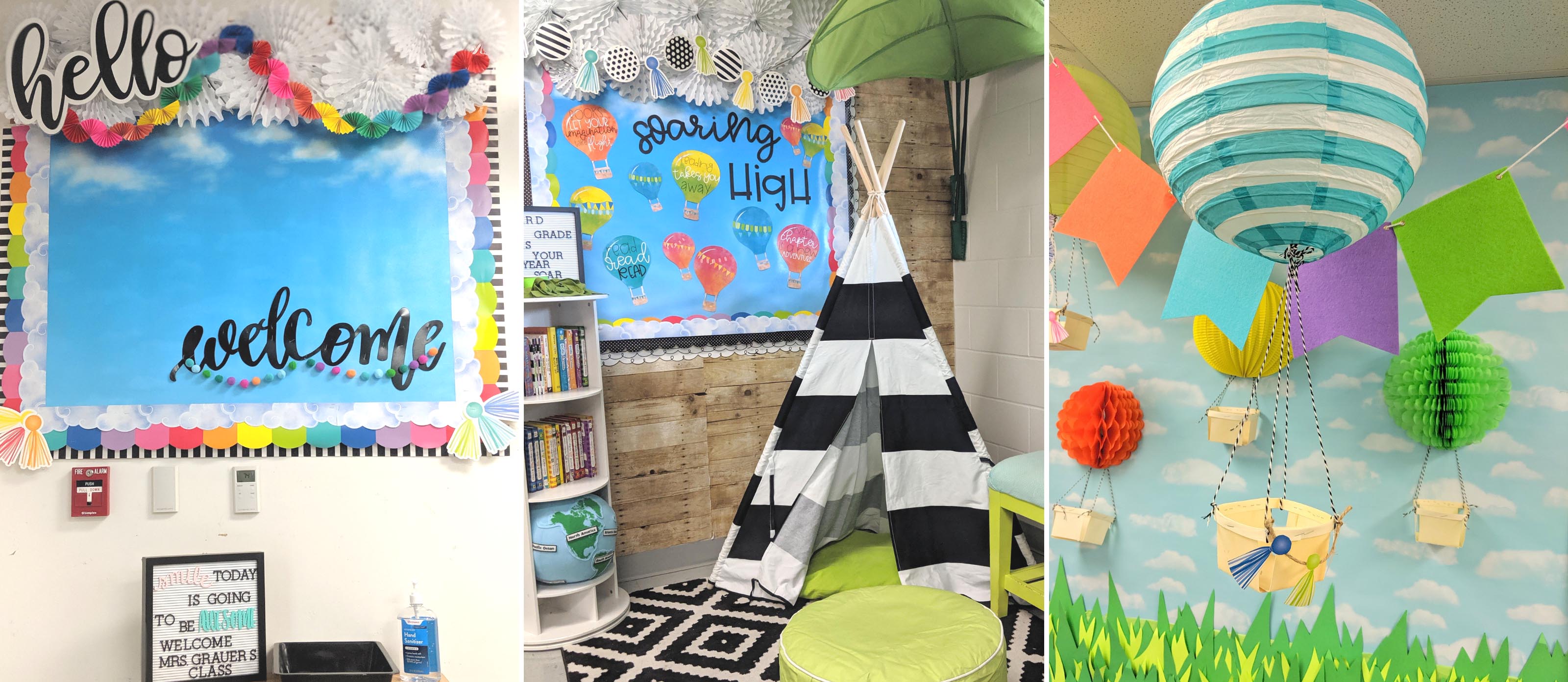 Brighten Your Board with Paper Fan Garlands, Colorize Your Classroom