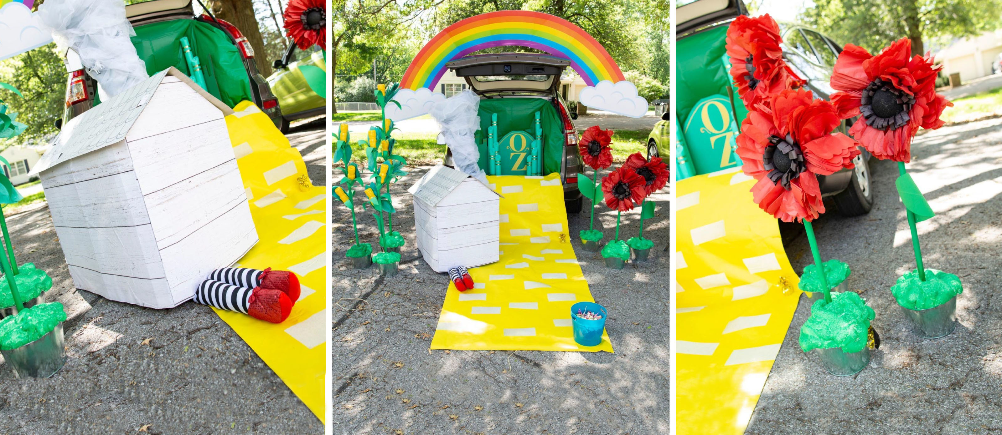 Wizard of Oz Inspired Trunk or Treat Idea